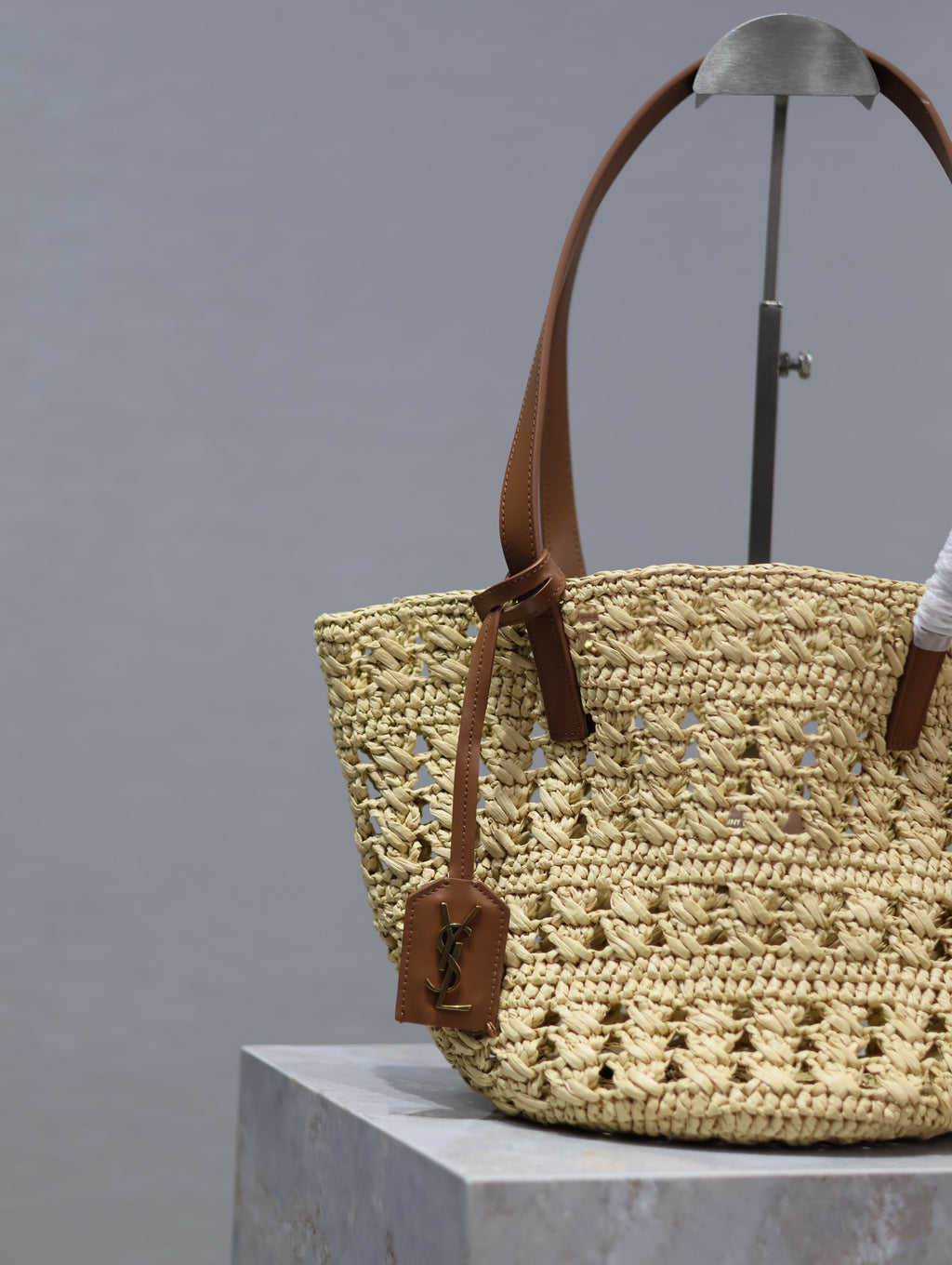 Raffia Medium Tote Bag