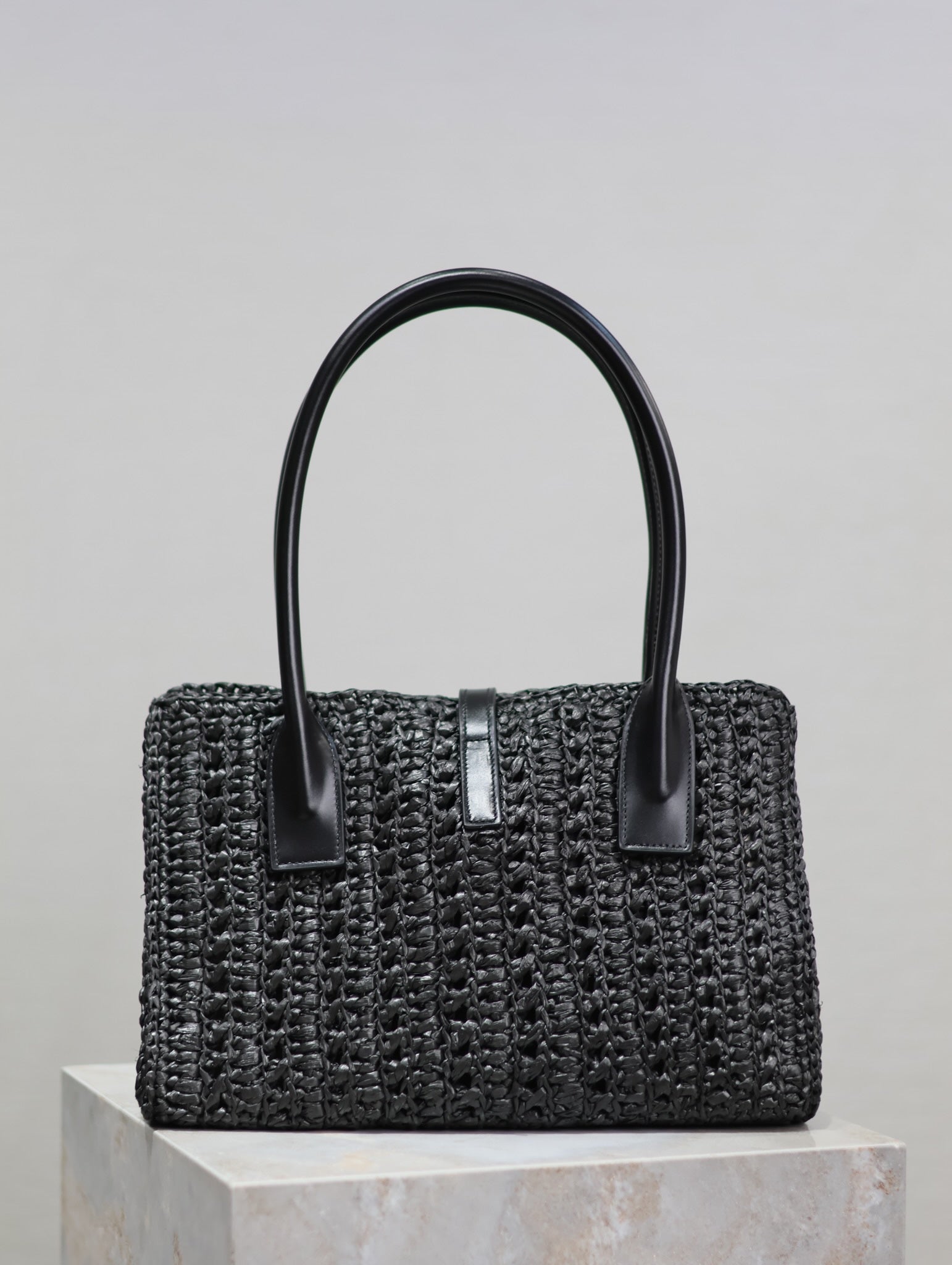 Panier Large Woven Tote Bag