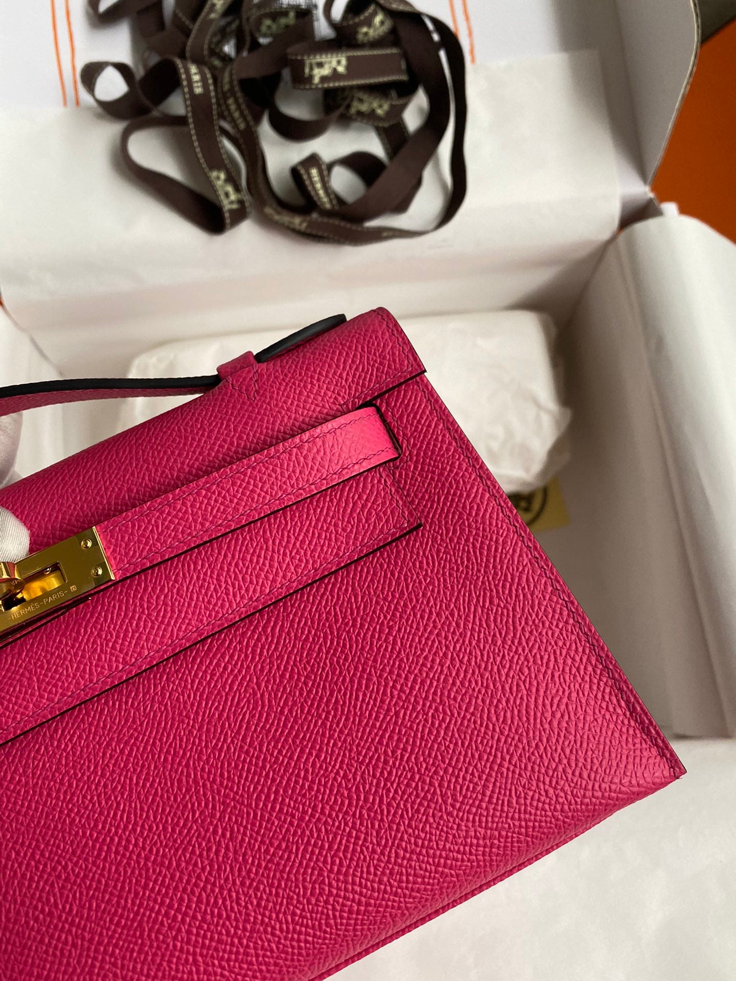 Mini Kelly 22cm Epsom Leather Handbag