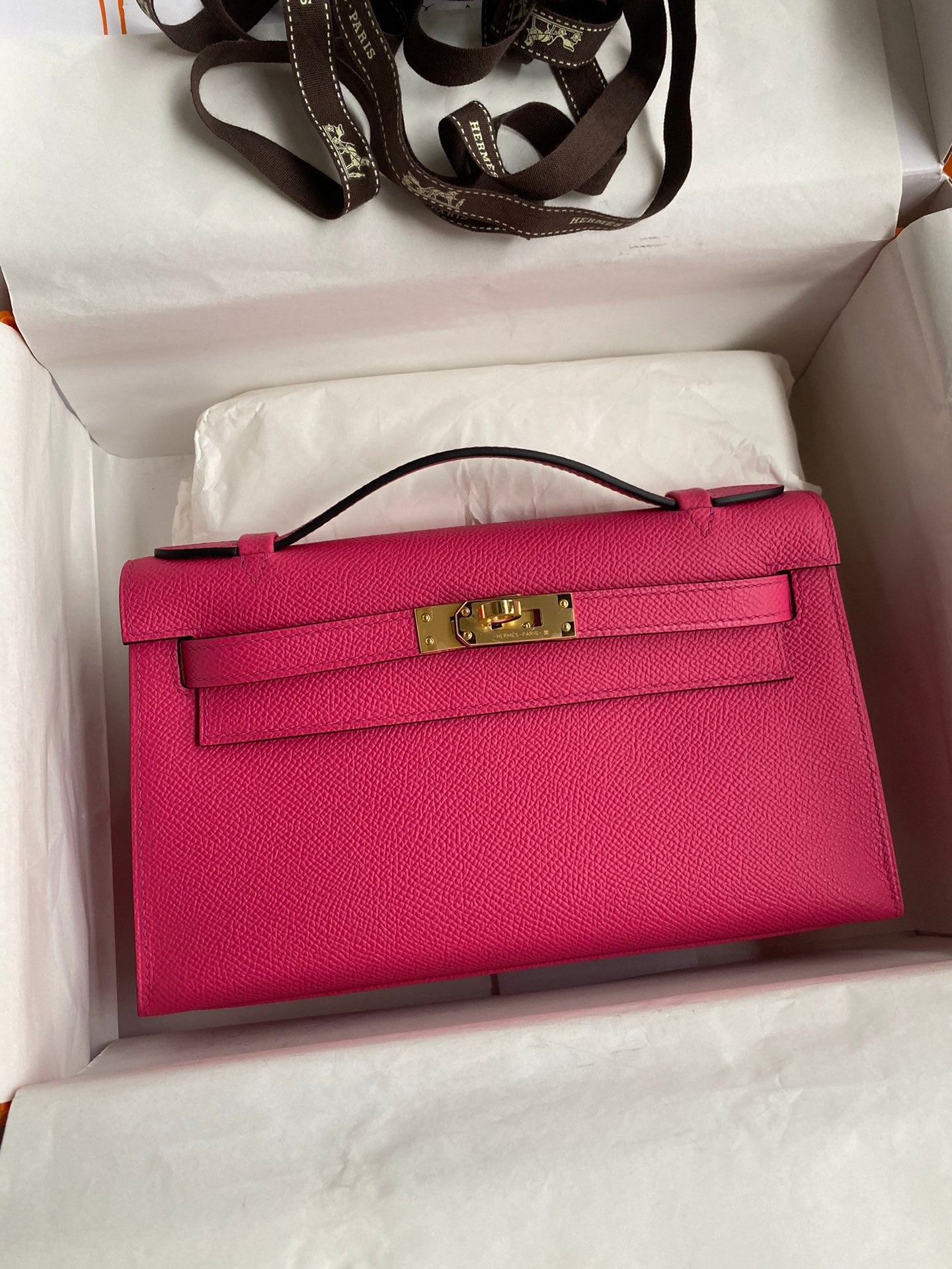 Mini Kelly 22cm Epsom Leather Handbag