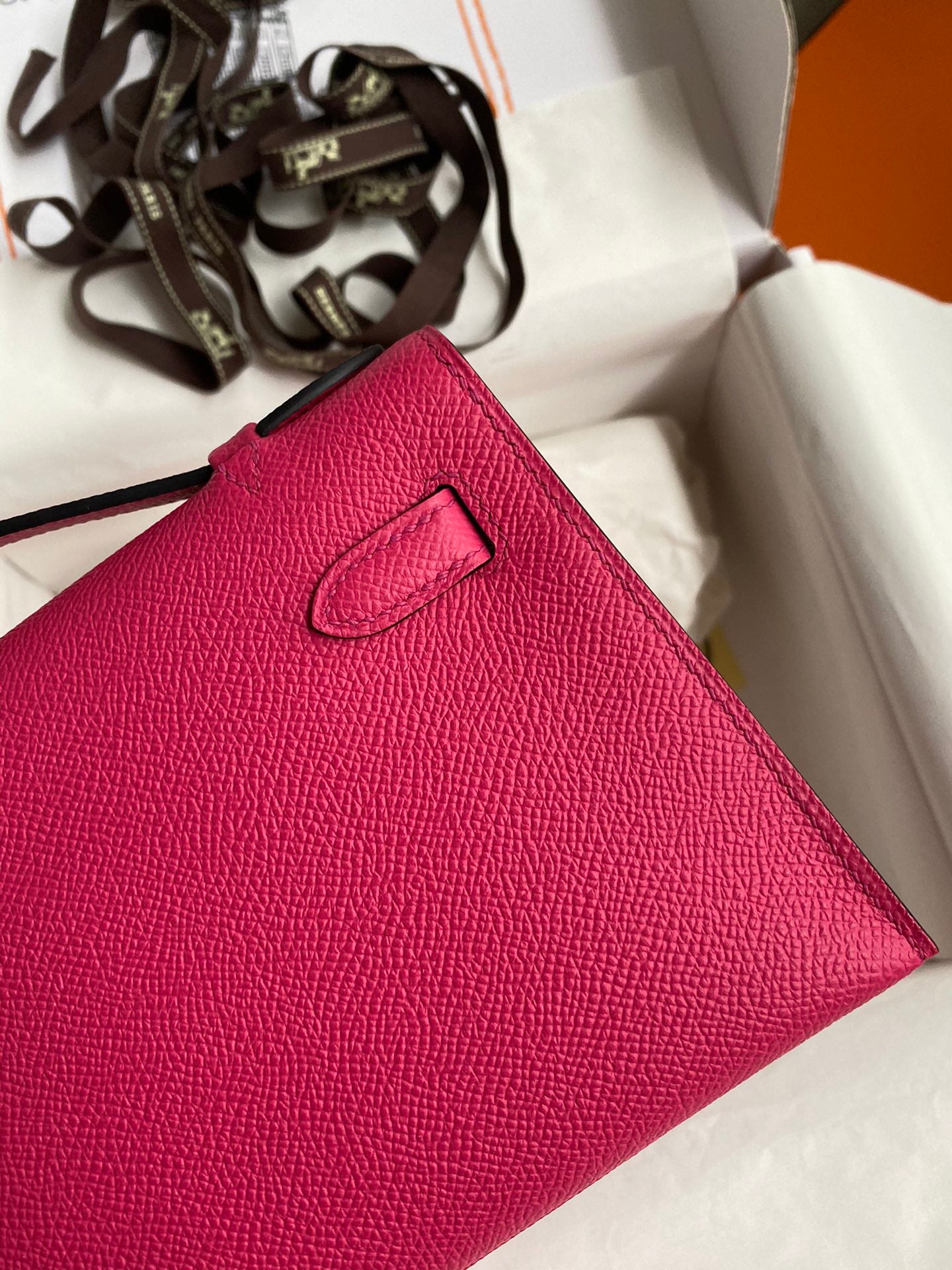 Mini Kelly 22cm Epsom Leather Handbag