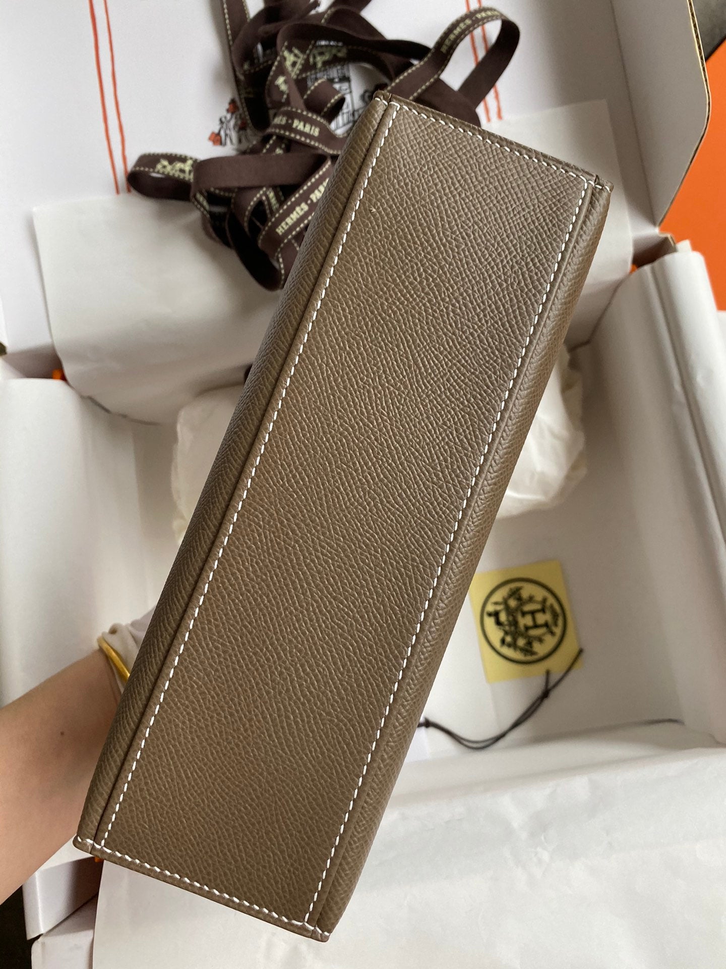 Mini Kelly 22cm Epsom Leather Handbag