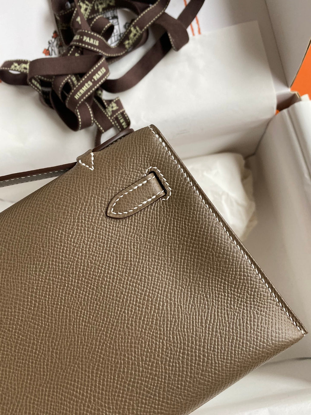 Mini Kelly 22cm Epsom Leather Handbag