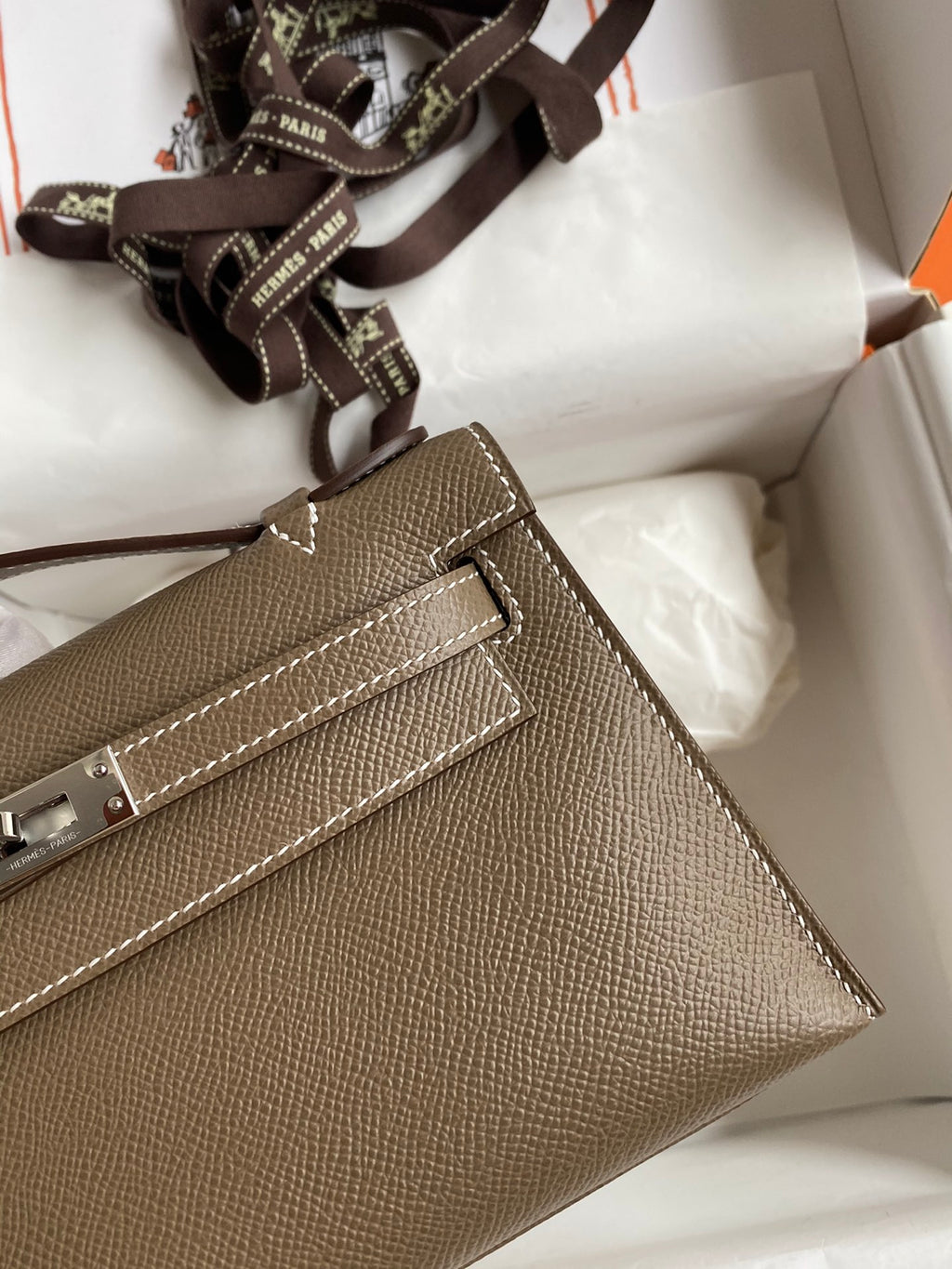 Mini Kelly 22cm Epsom Leather Handbag