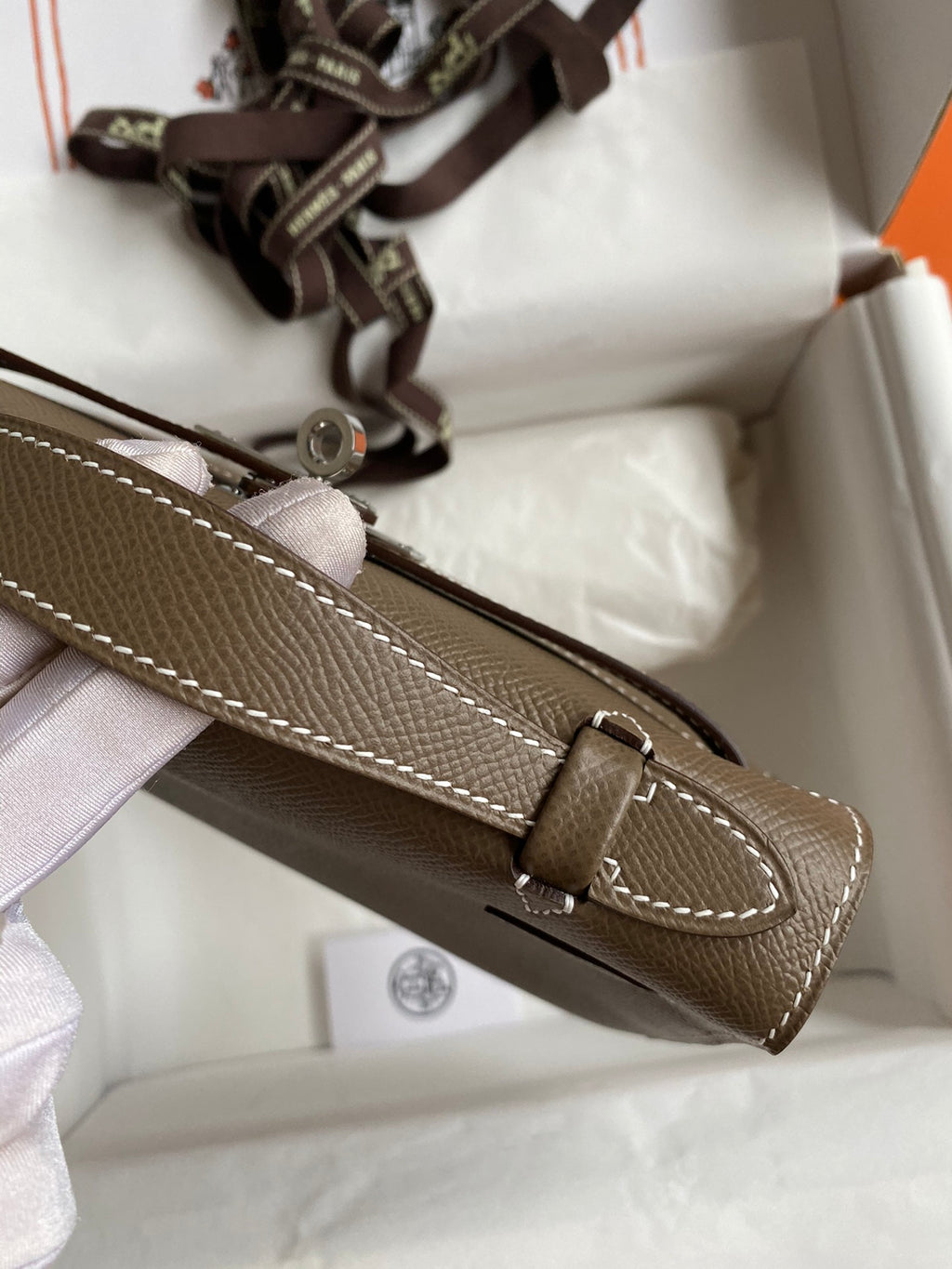 Mini Kelly 22cm Epsom Leather Handbag