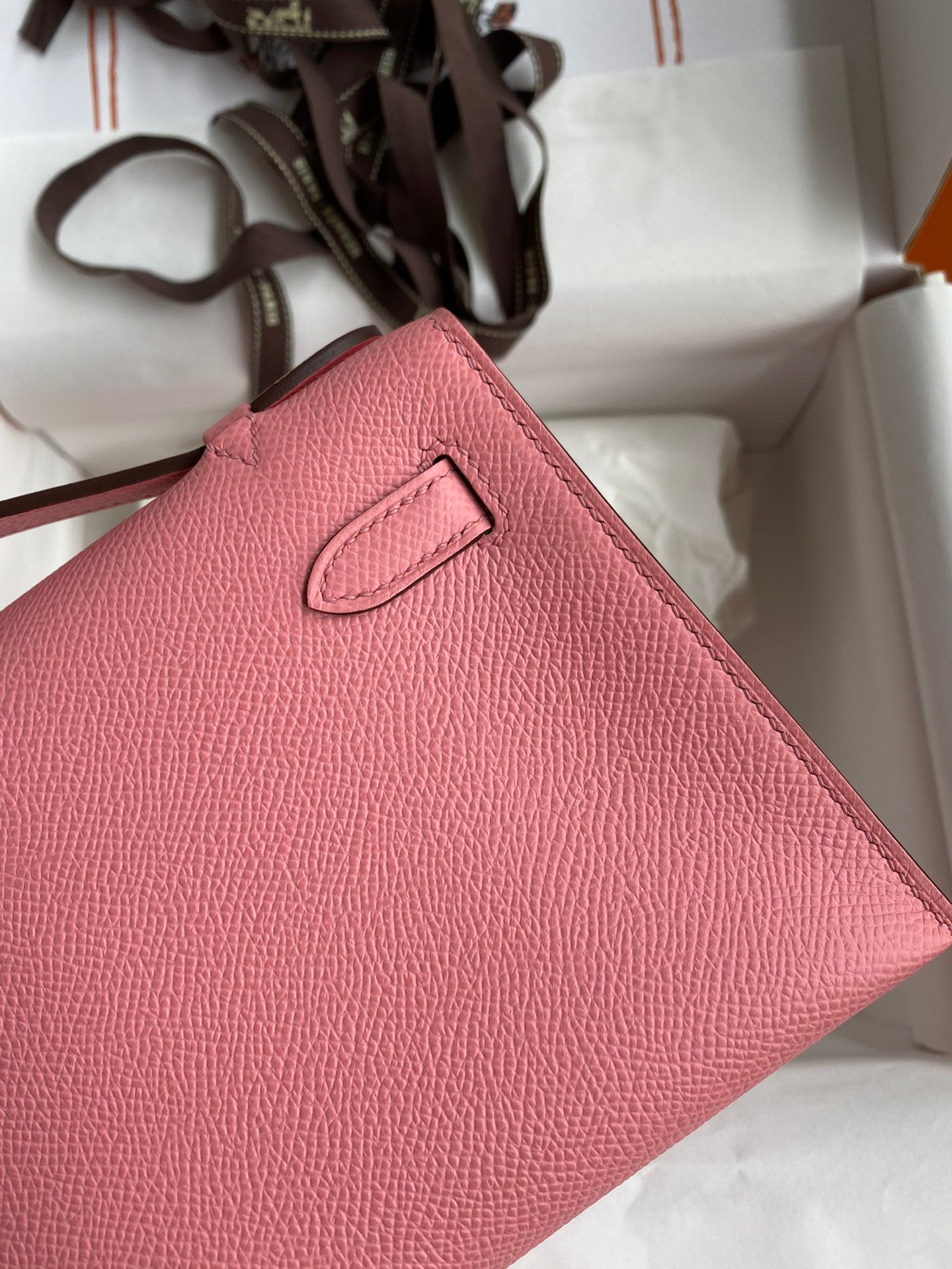 Mini Kelly 22cm Epsom Leather Handbag