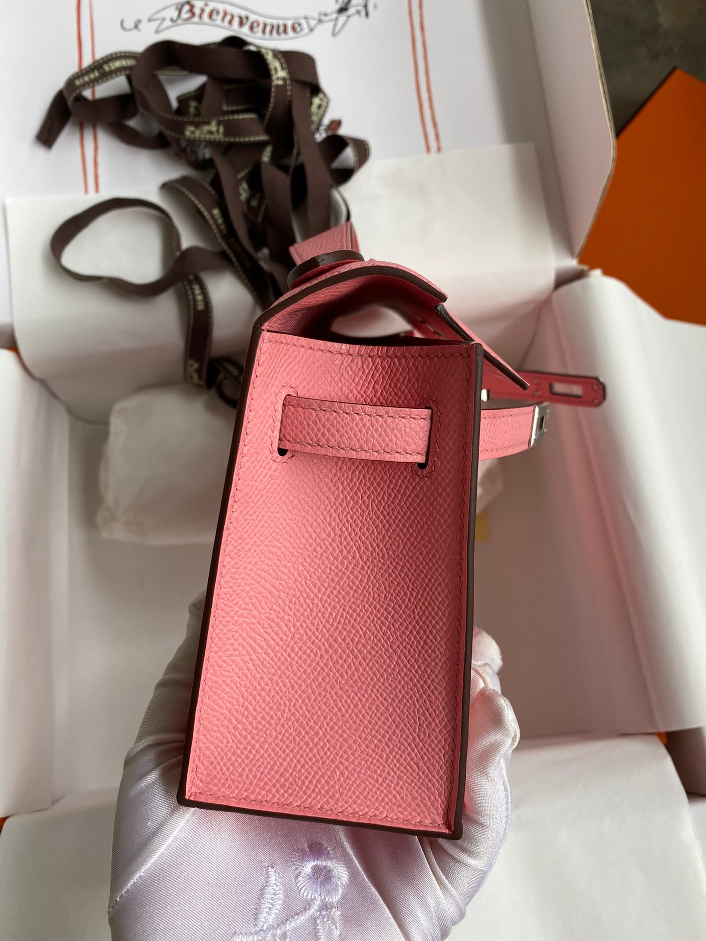 Mini Kelly 22cm Epsom Leather Handbag