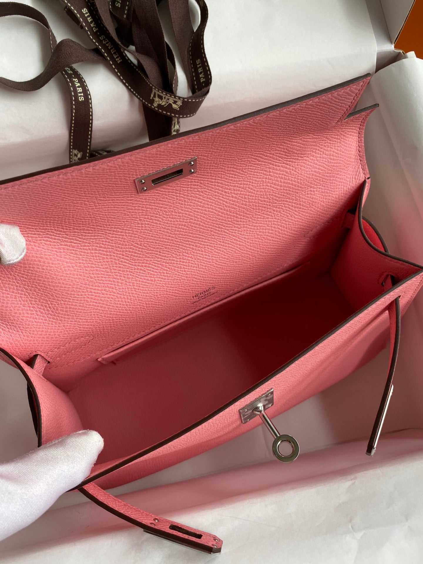 Mini Kelly 22cm Epsom Leather Handbag