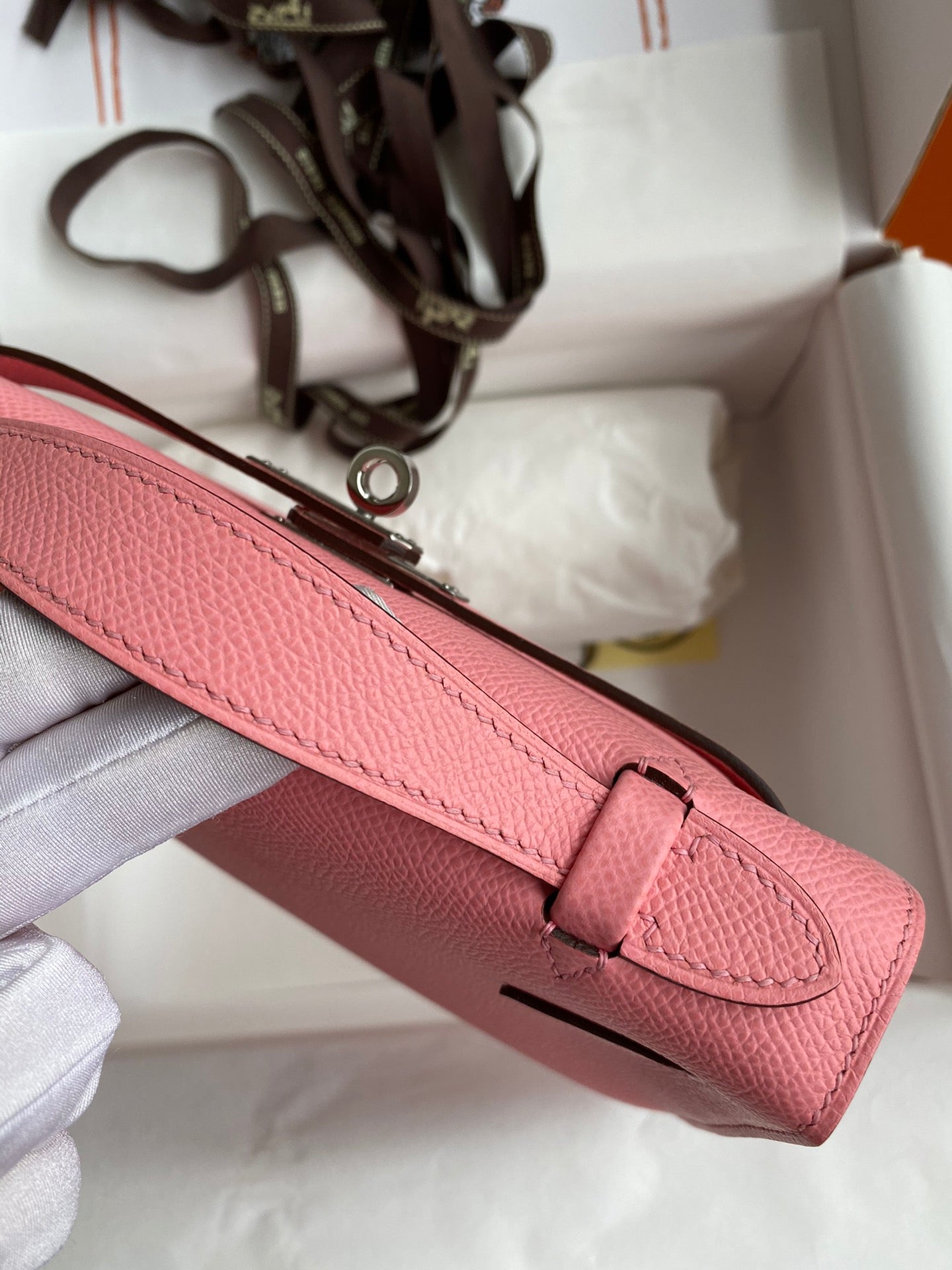 Mini Kelly 22cm Epsom Leather Handbag