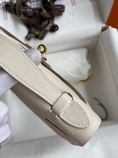Mini Kelly 22cm Epsom Leather Handbag