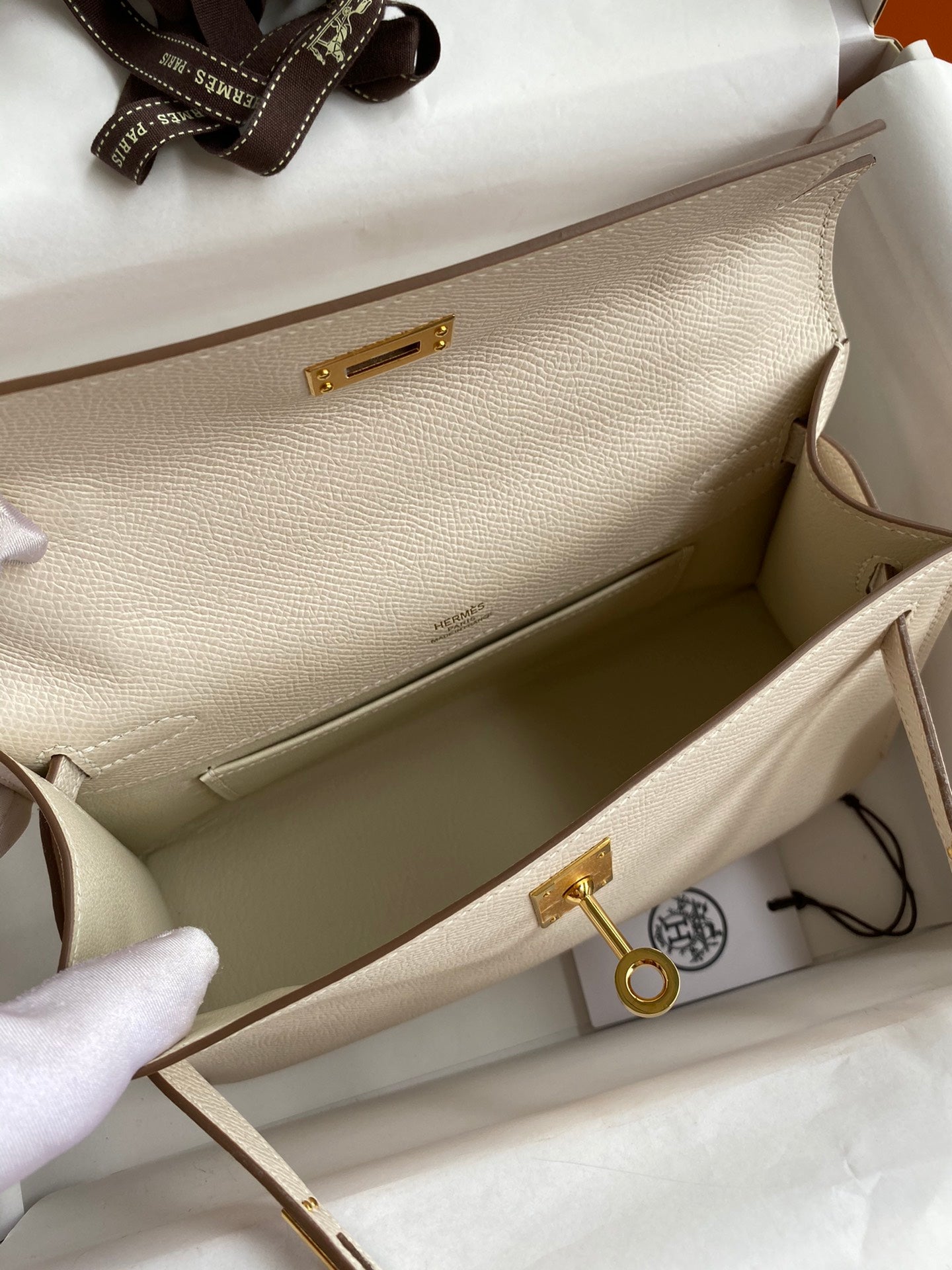 Mini Kelly 22cm Epsom Leather Handbag