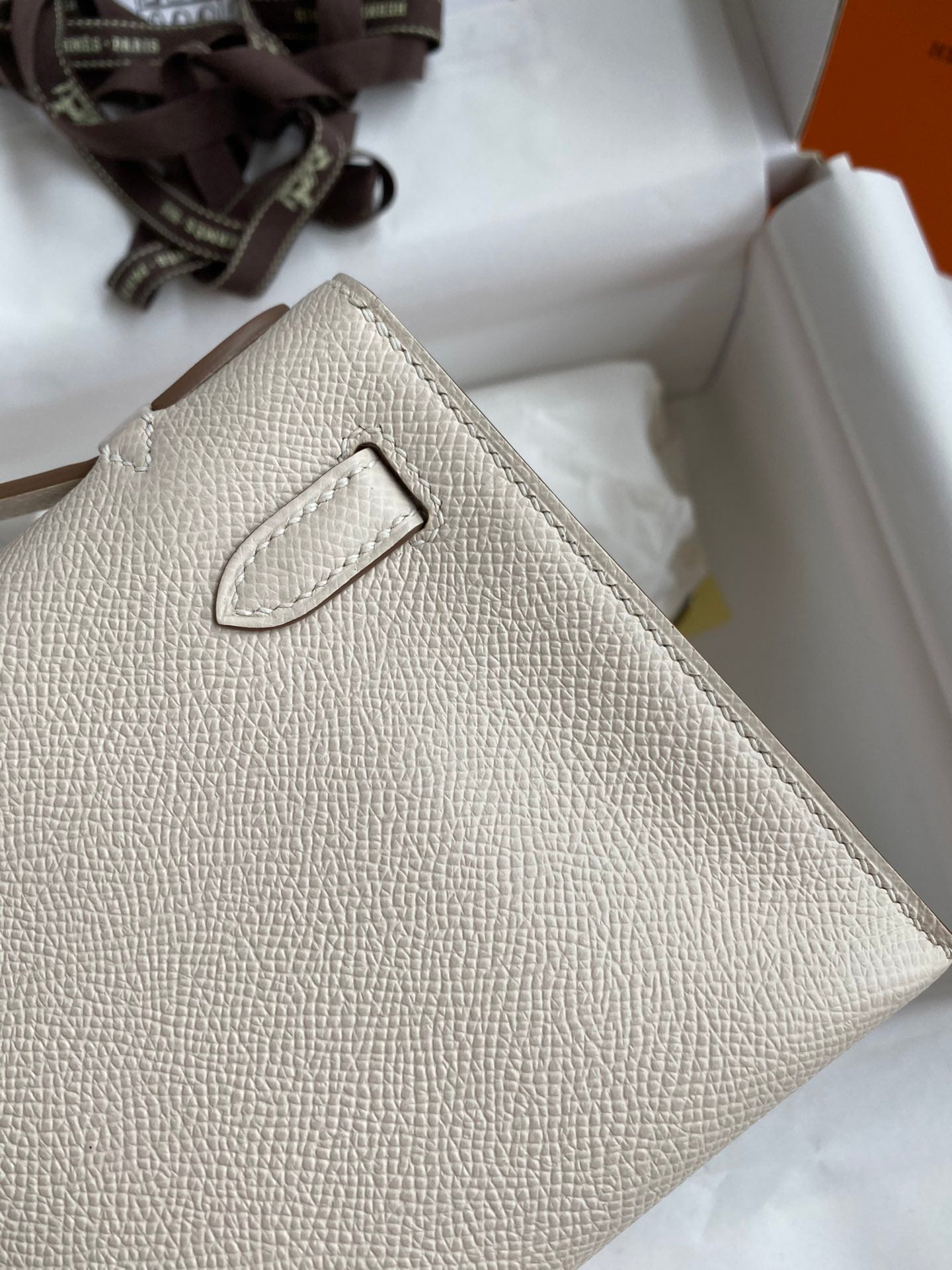 Mini Kelly 22cm Epsom Leather Handbag