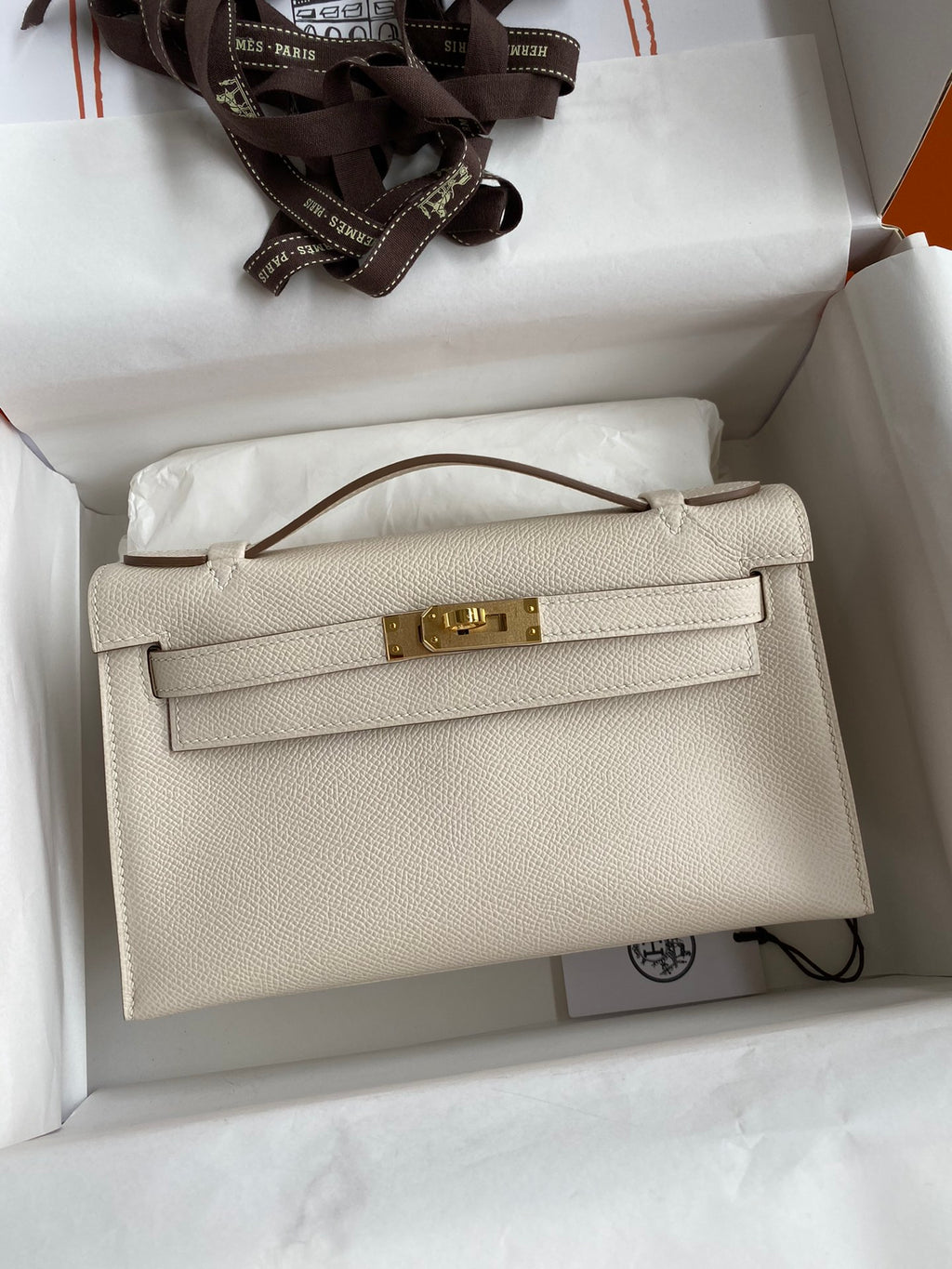 Mini Kelly 22cm Epsom Leather Handbag