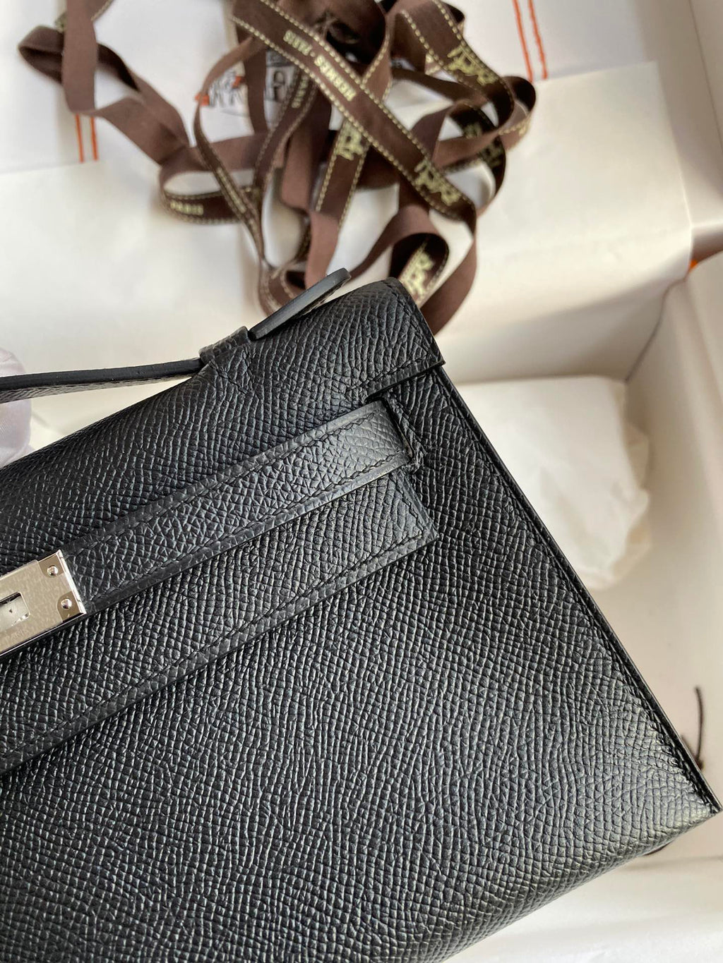 Mini Kelly 22cm Epsom Leather Handbag