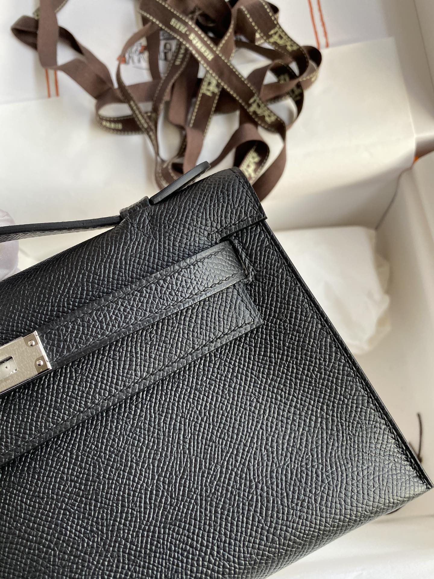 Mini Kelly 22cm Epsom Leather Handbag