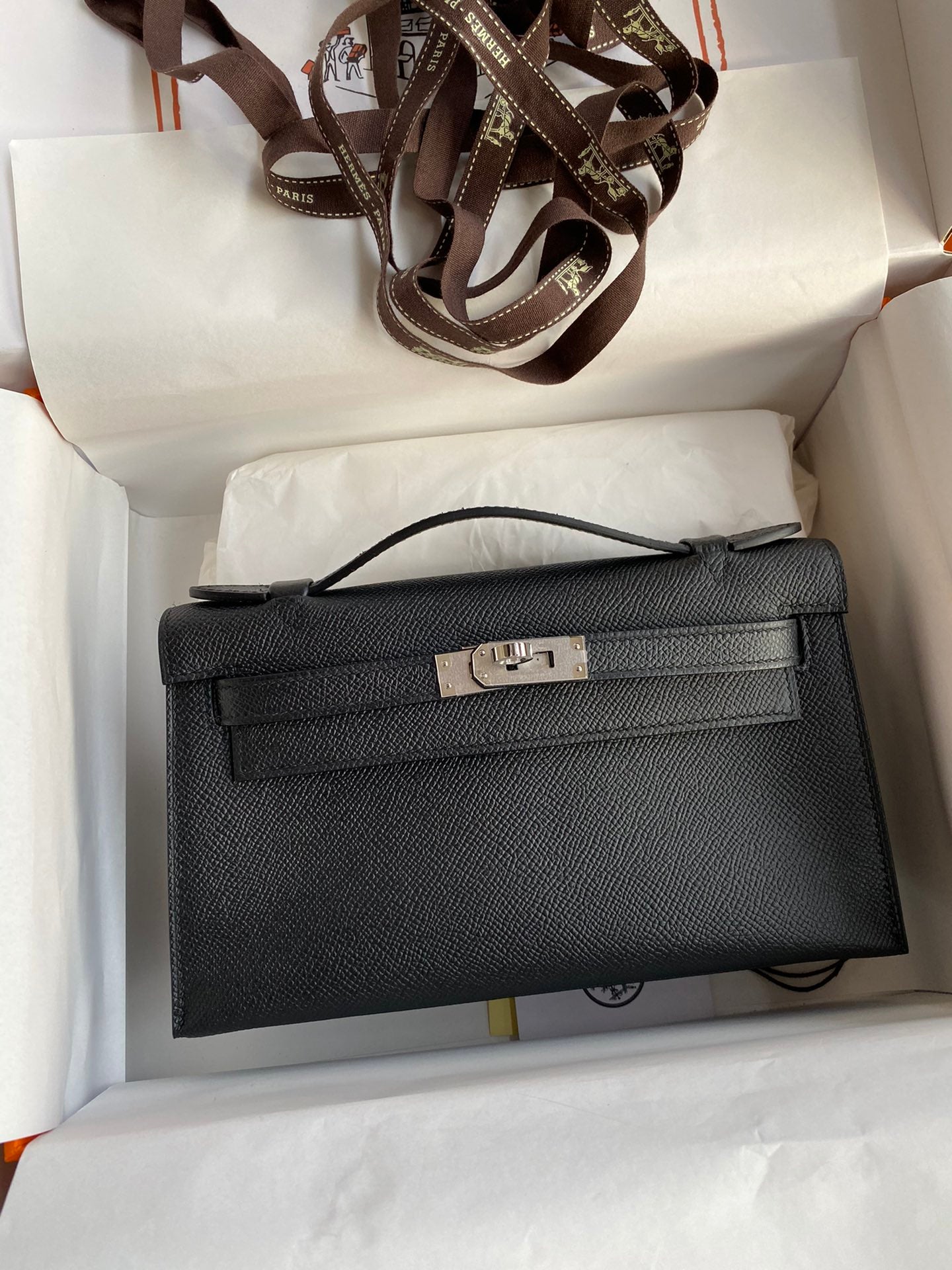 Mini Kelly 22cm Epsom Leather Handbag