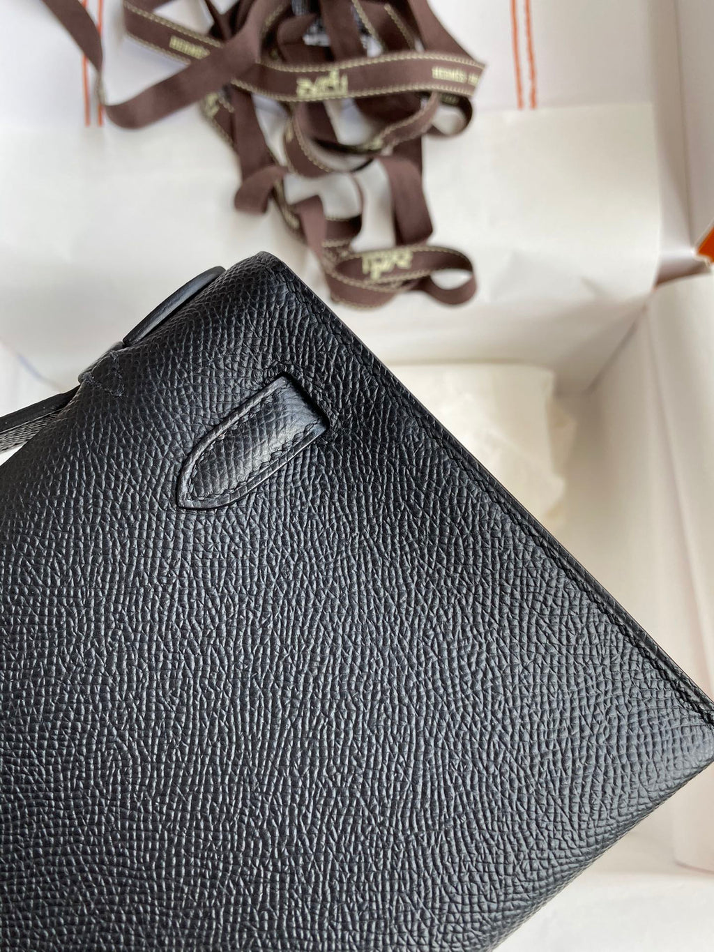 Mini Kelly 22cm Epsom Leather Handbag