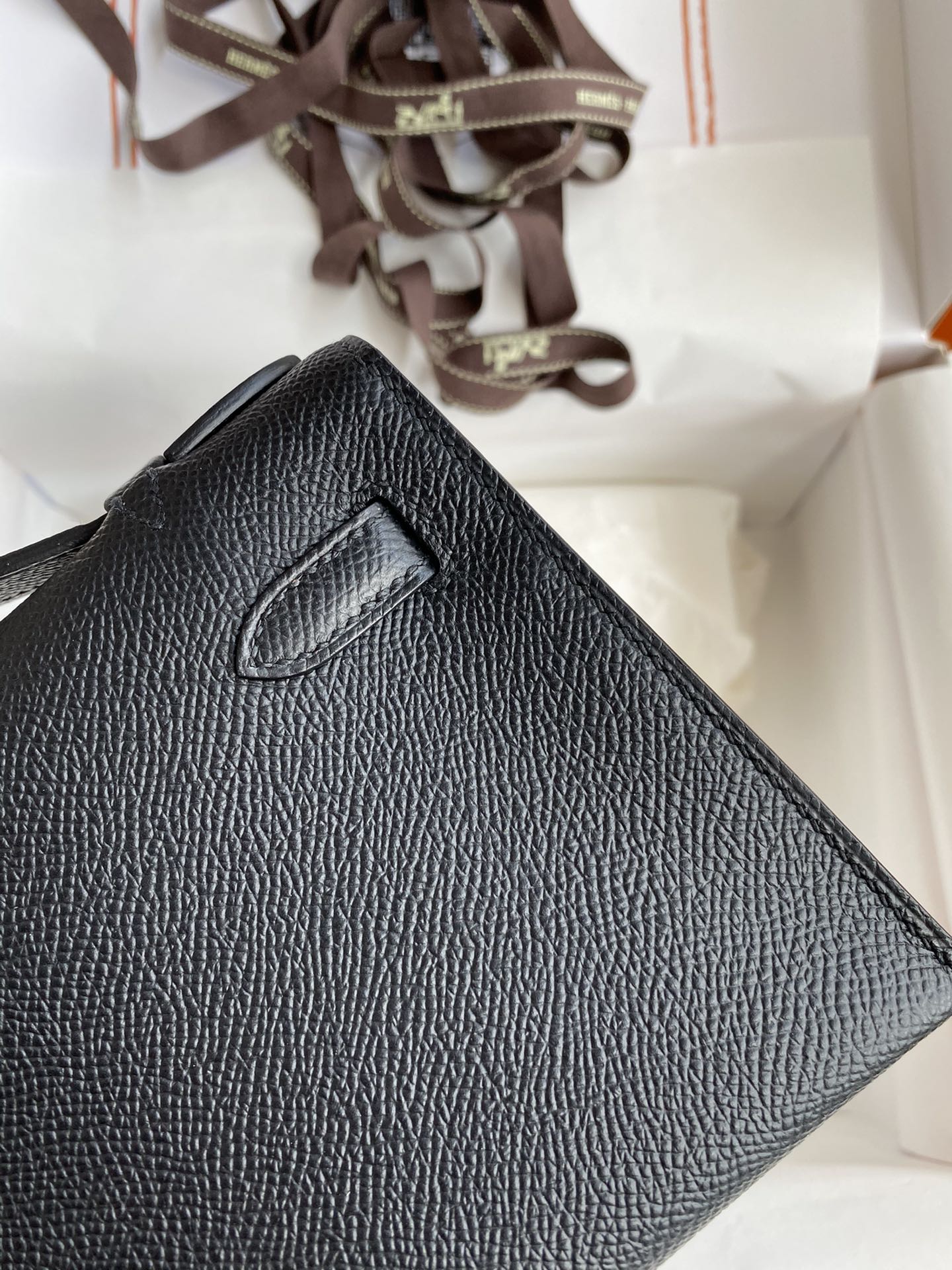 Mini Kelly 22cm Epsom Leather Handbag