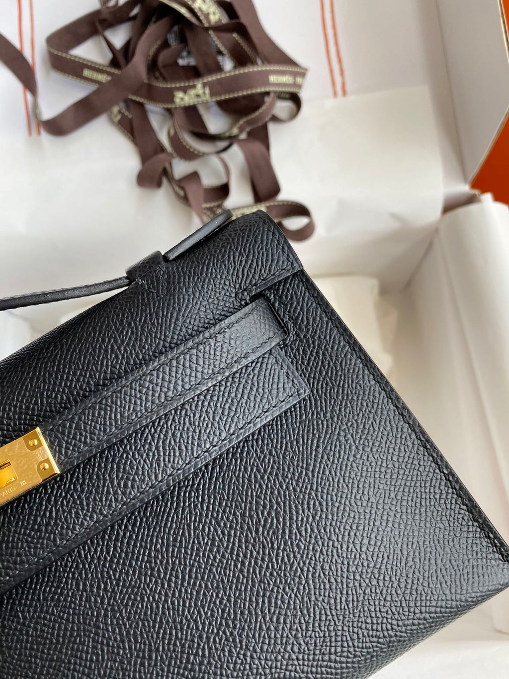 Mini Kelly 22cm Epsom Leather Handbag