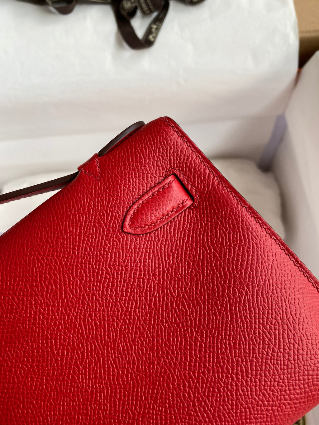 Mini Kelly 22cm Epsom Leather Handbag