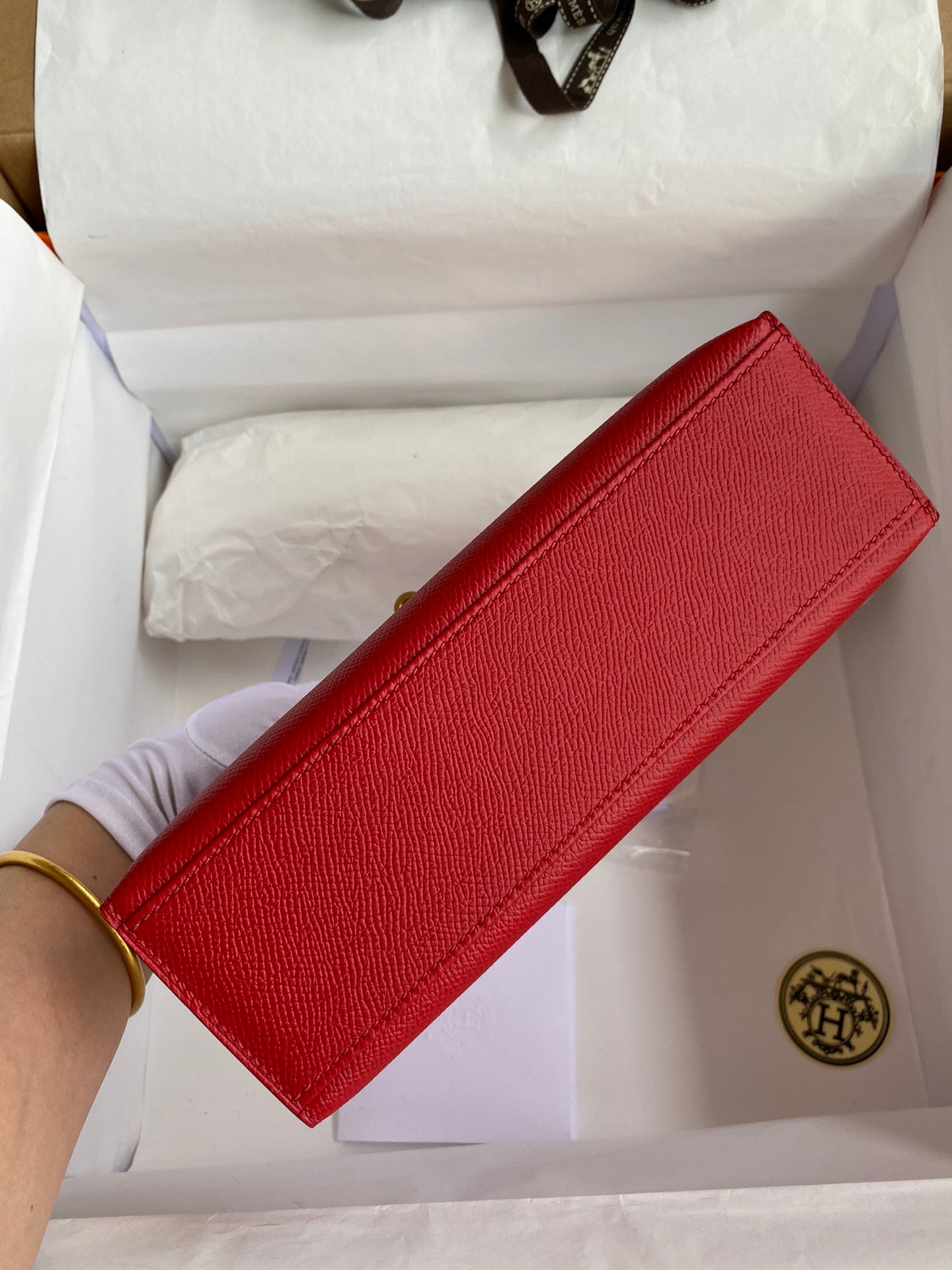 Mini Kelly 22cm Epsom Leather Handbag