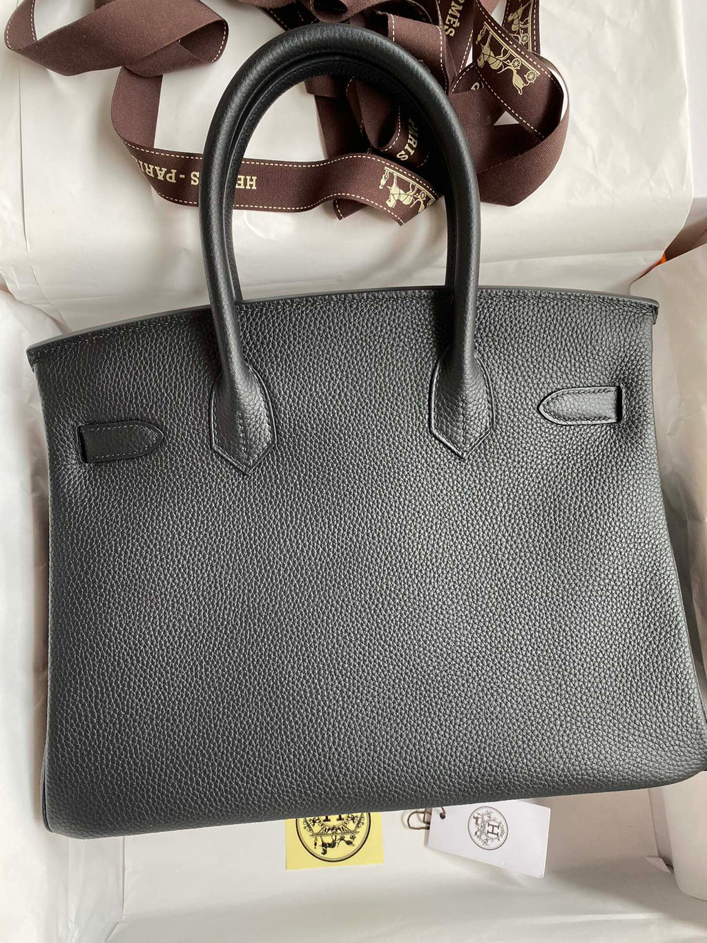 Birkin 30 Togo Leather - Silver