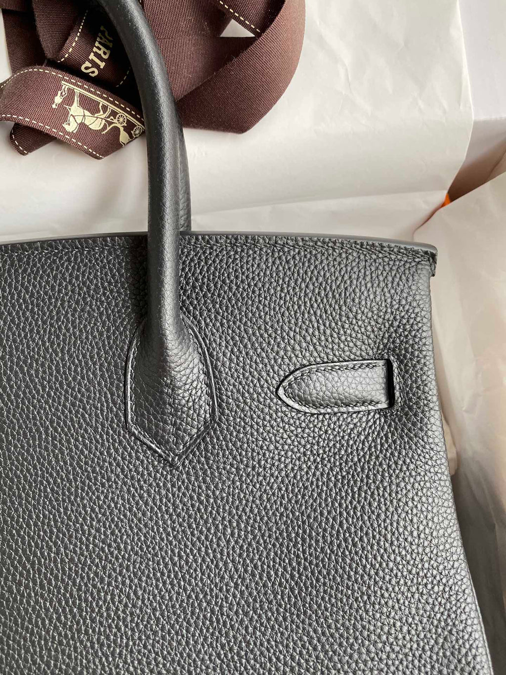 Birkin 30 Togo Leather - Silver