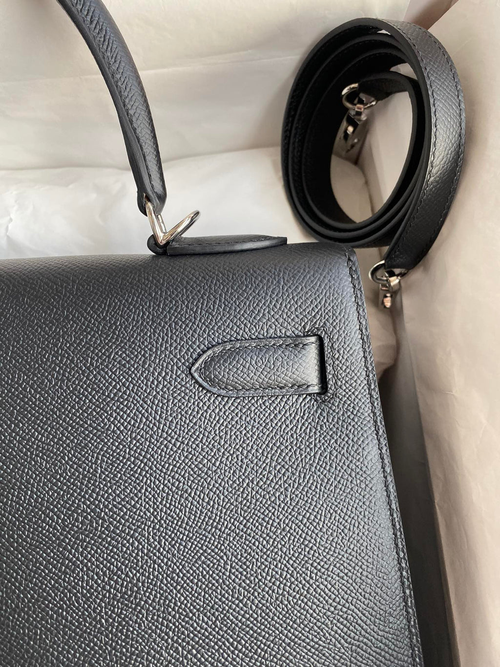 Kelly 32cm Epsom Leather Handbag