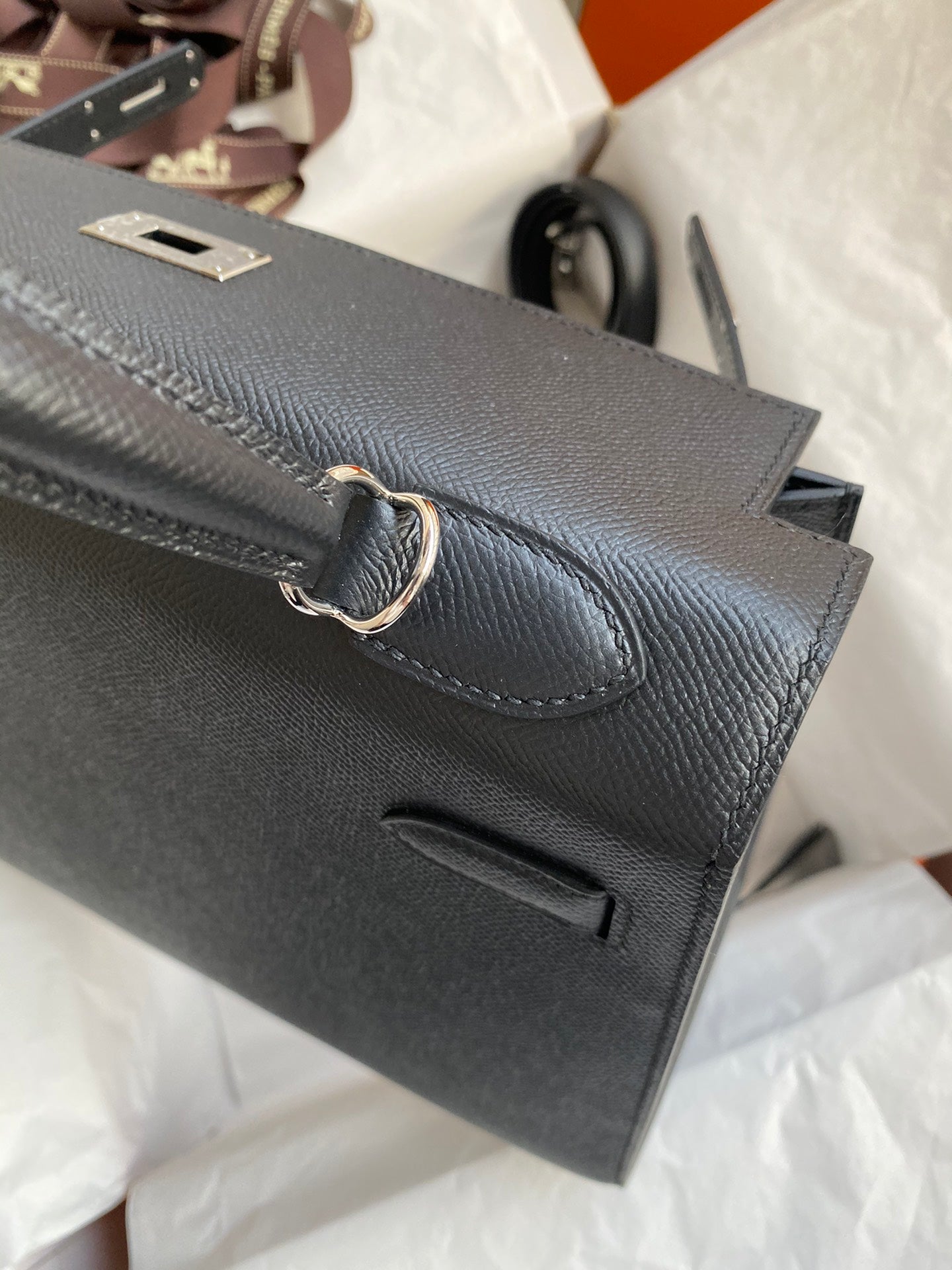 Kelly 32cm Epsom Leather Handbag