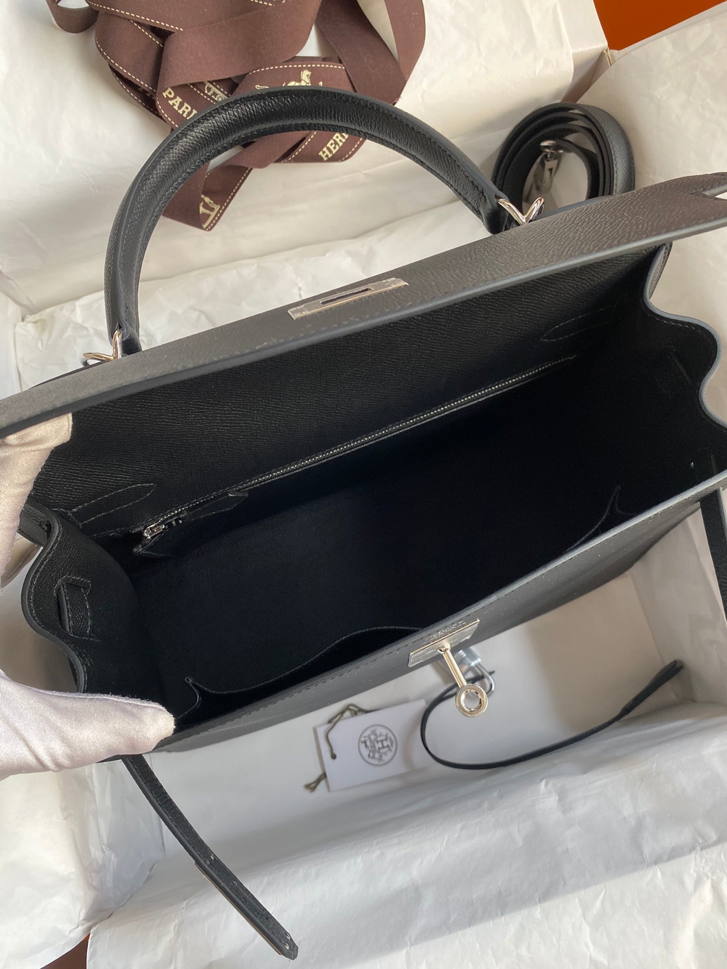 Kelly 32cm Epsom Leather Handbag