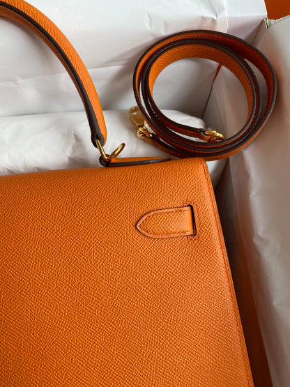 Kelly 32cm Epsom Leather Handbag