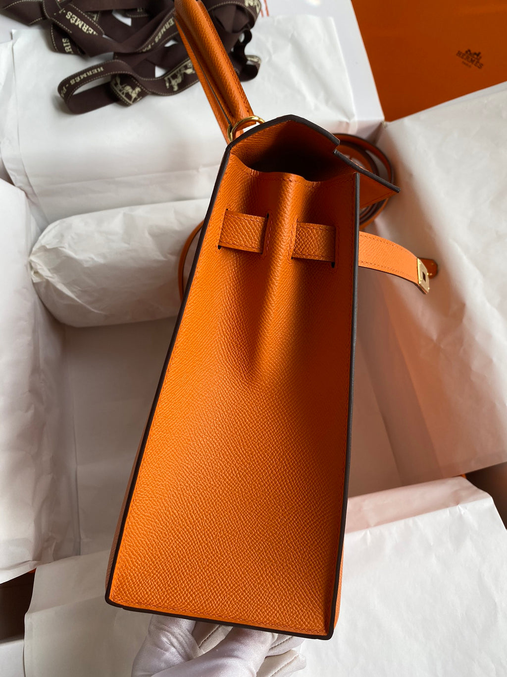 Kelly 32cm Epsom Leather Handbag