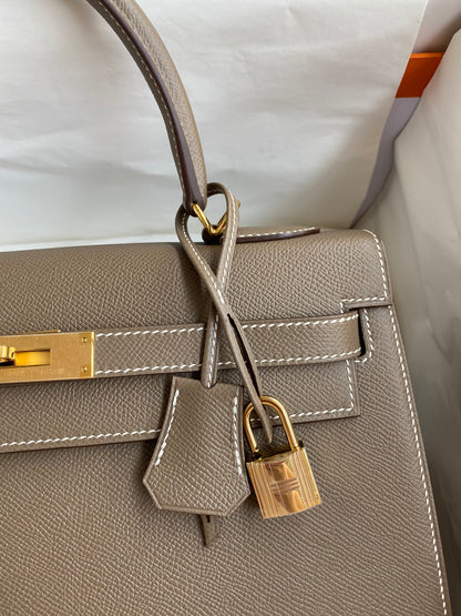 Kelly 32cm Epsom Leather Handbag