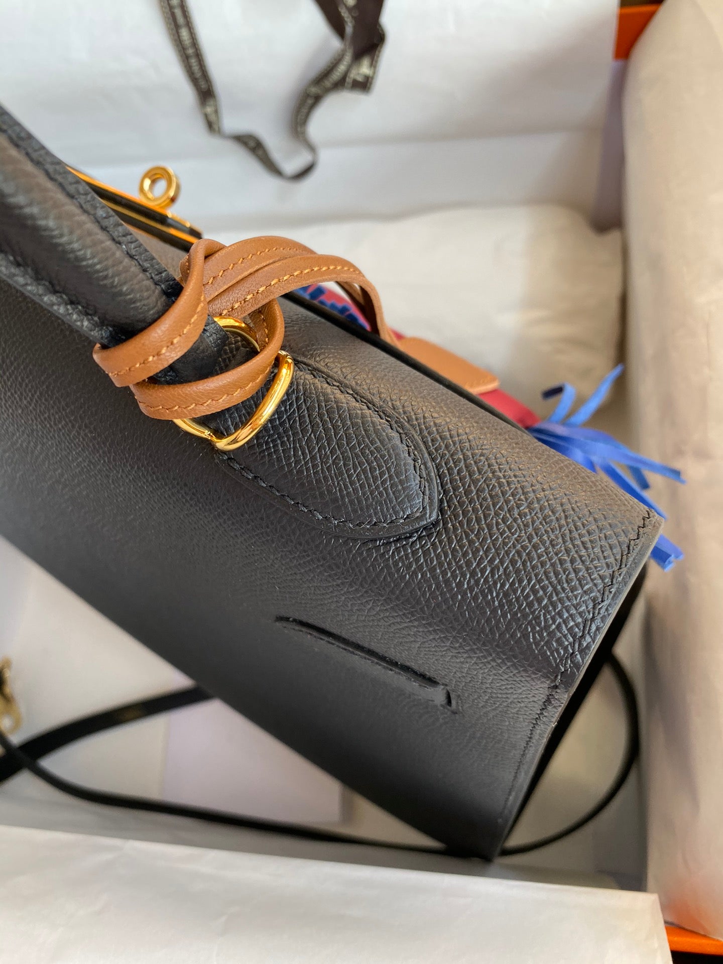 Kelly 32cm Epsom Leather Handbag