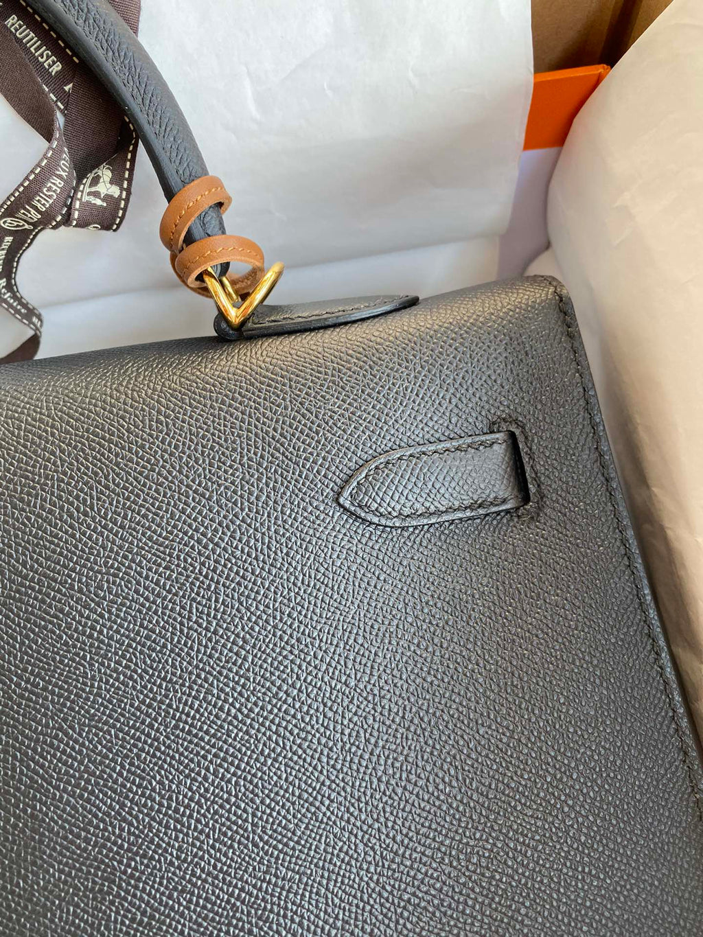 Kelly 32cm Epsom Leather Handbag