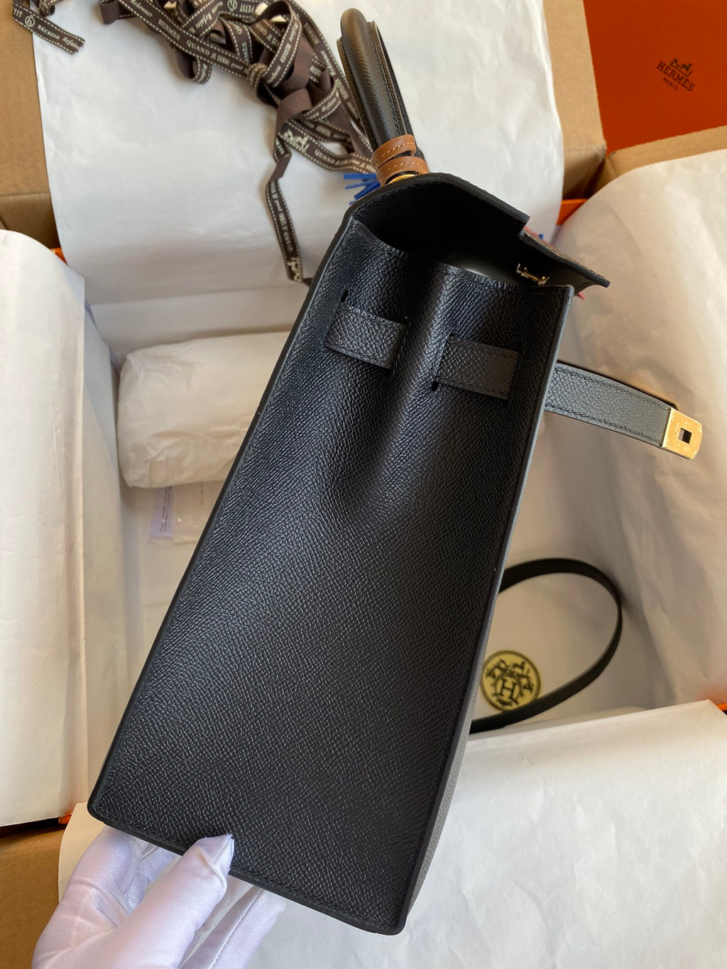 Kelly 32cm Epsom Leather Handbag