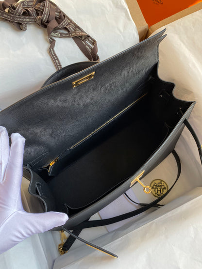 Kelly 32cm Epsom Leather Handbag