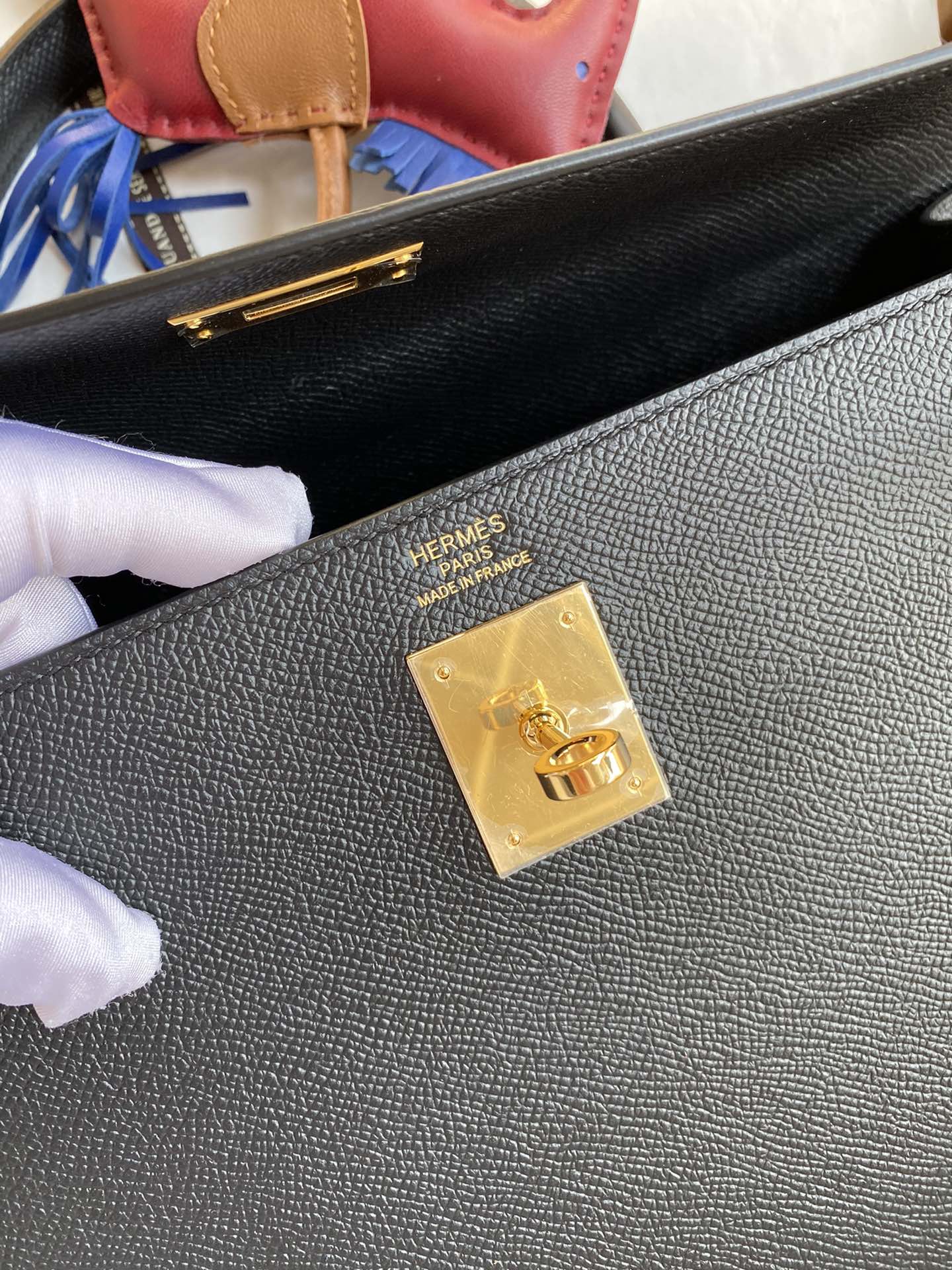 Kelly 32cm Epsom Leather Handbag