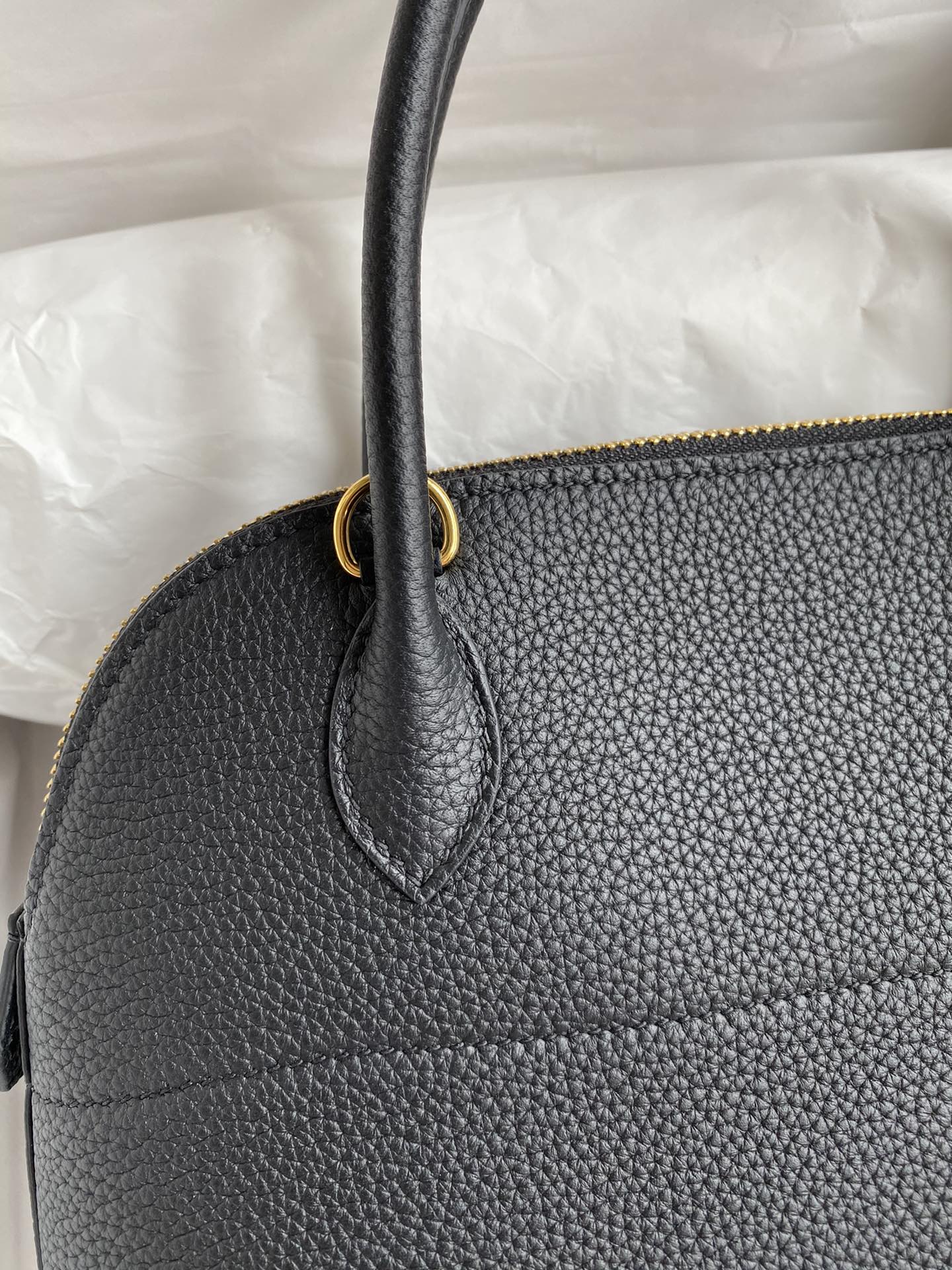 Bolide 27cm Togo Leather Handbag