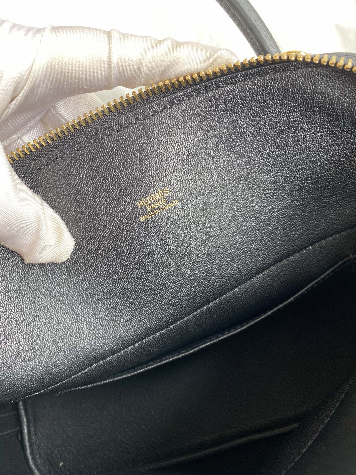 Bolide 27cm Togo Leather Handbag