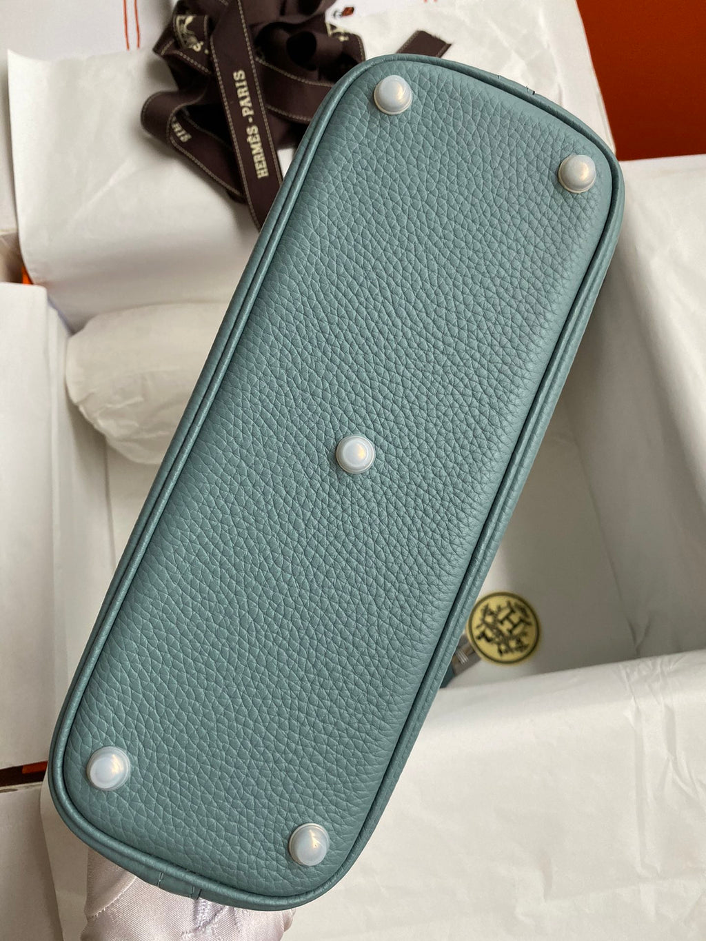 Bolide 27cm Togo Leather Handbag