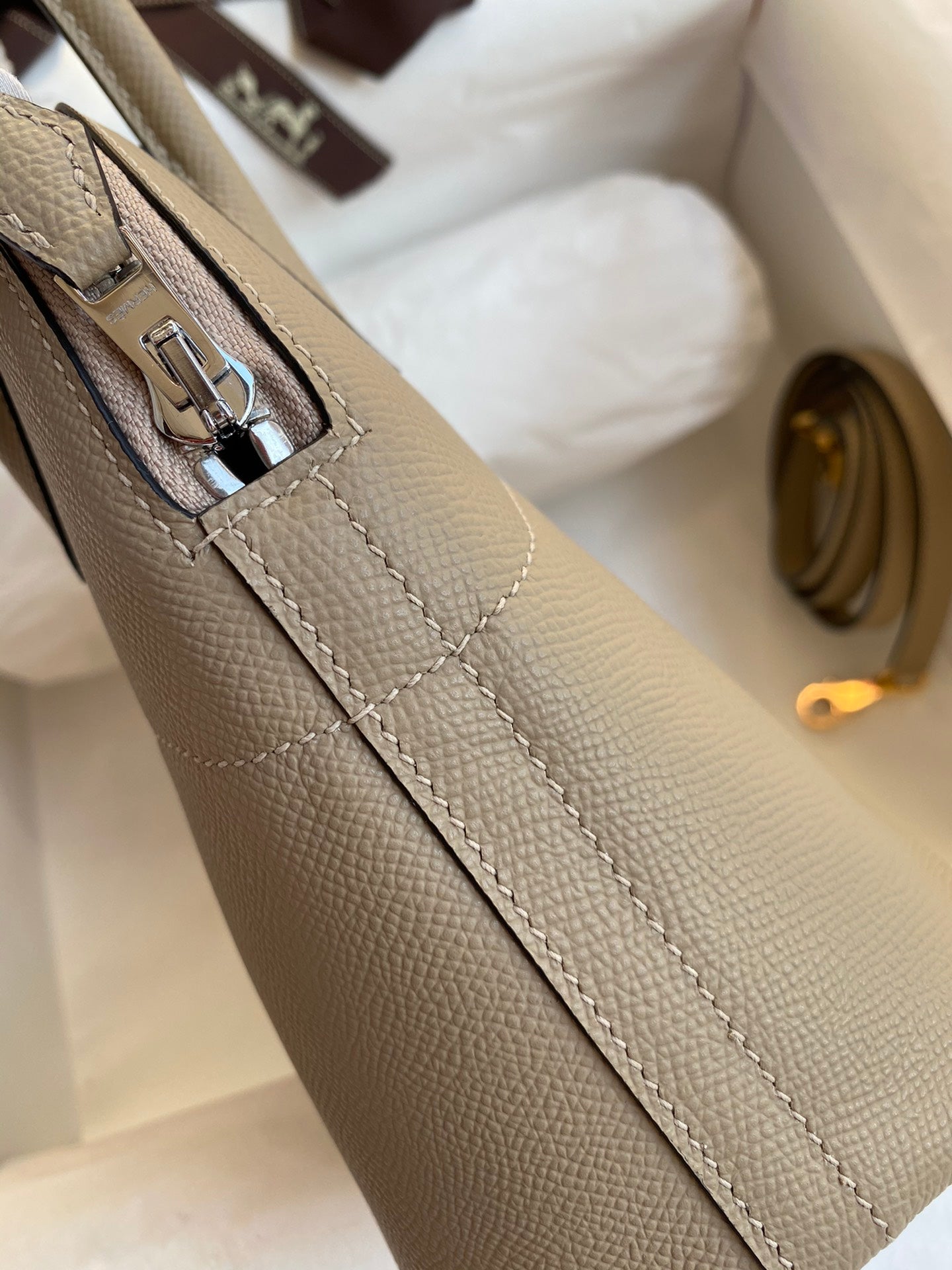 Bolide 27cm Epsom Leather Handbag