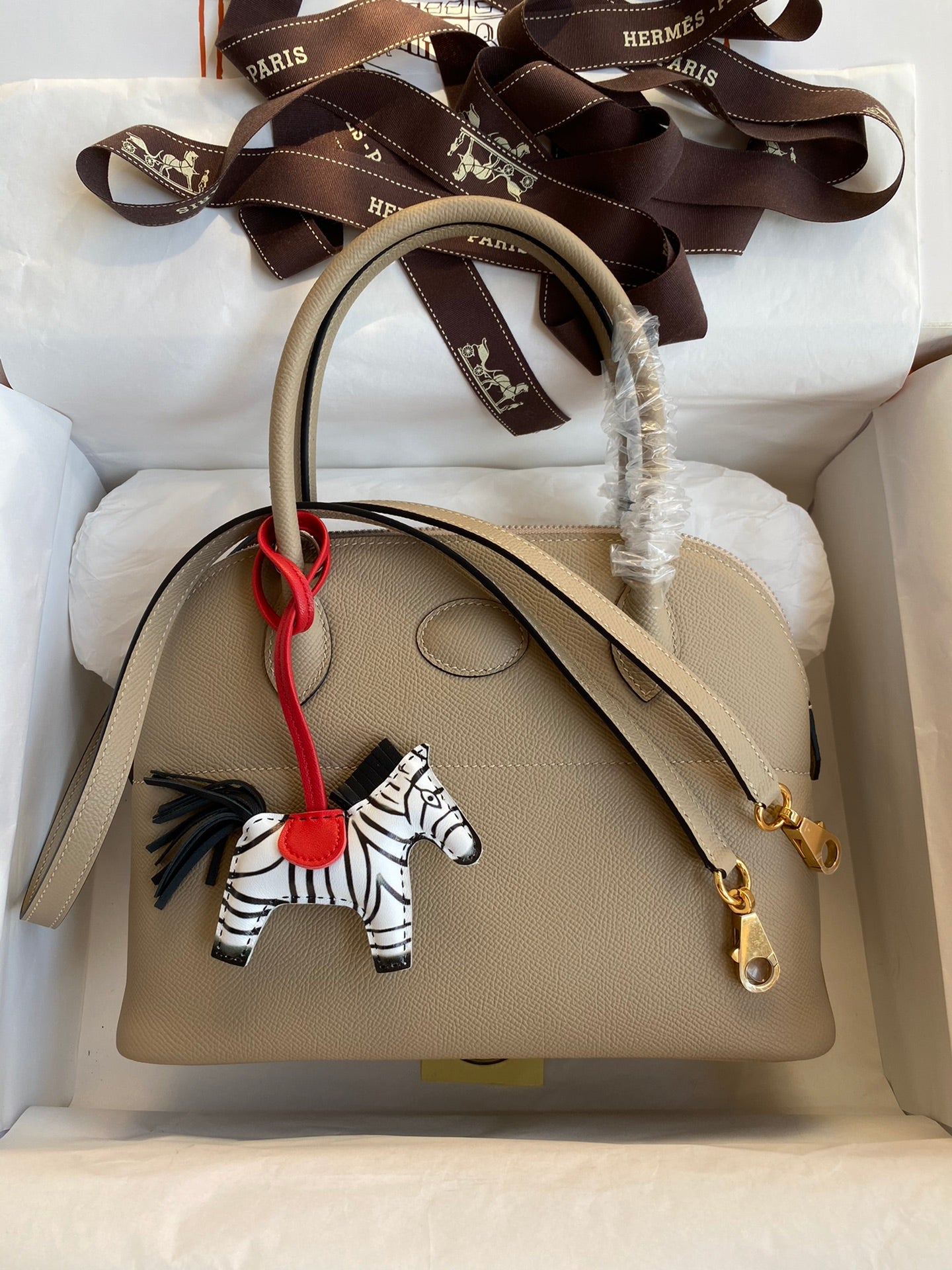 Bolide 27cm Epsom Leather Handbag