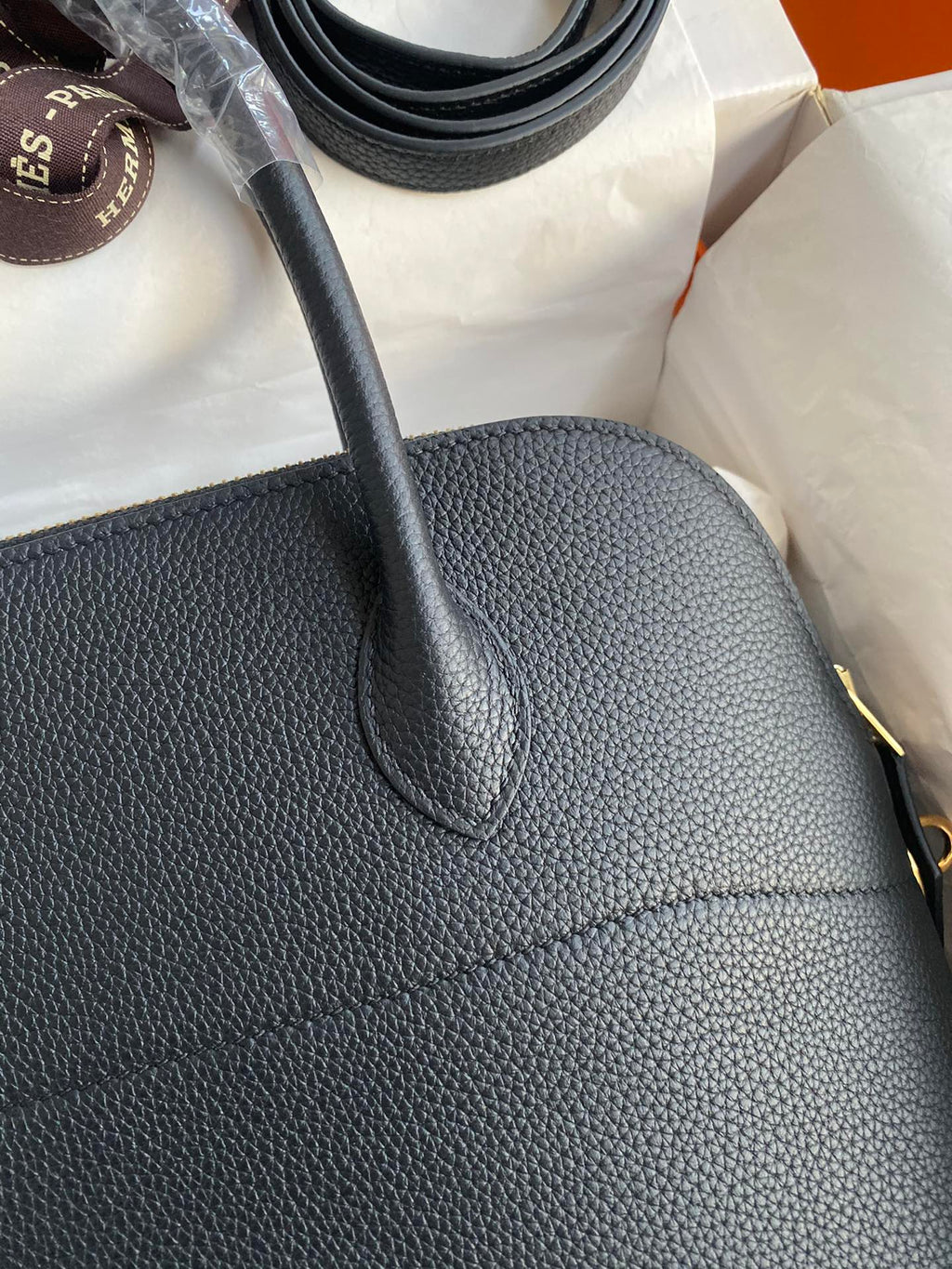 Bolide 31cm Togo Leather Handbag