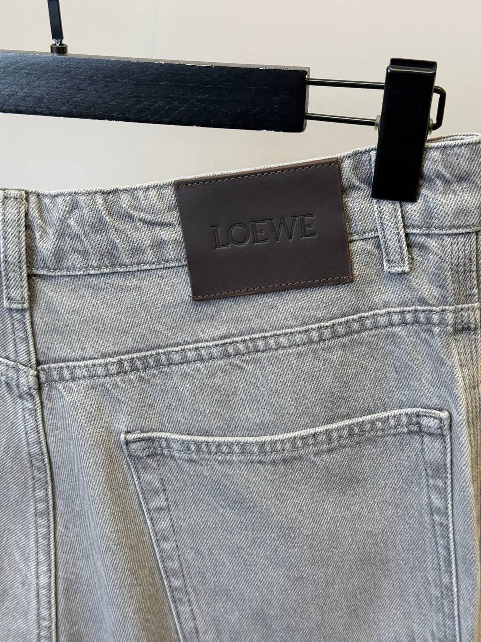 Anagram Baggy Jeans in Premium Cotton