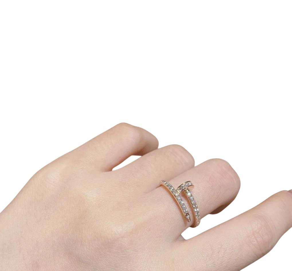 Juste un Clou Full Diamond Ring