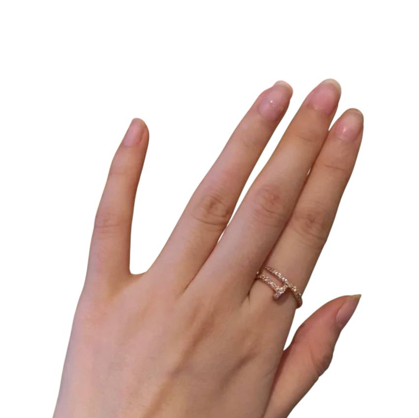 Juste un Clou Full Diamond Ring