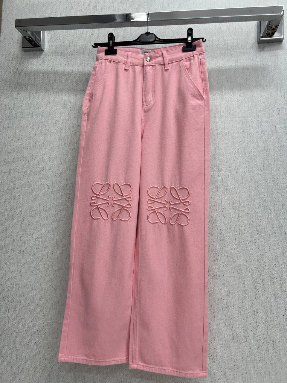 Wide-Leg Denim Jeans