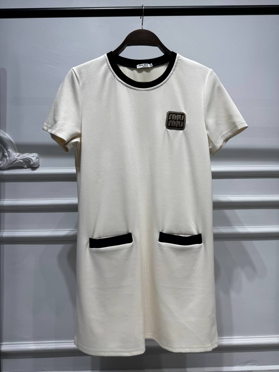 Short-Sleeve Mini Dress