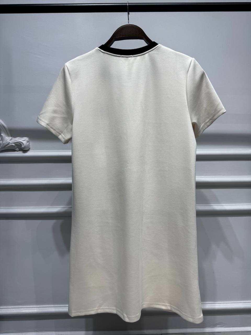 Short-Sleeve Mini Dress